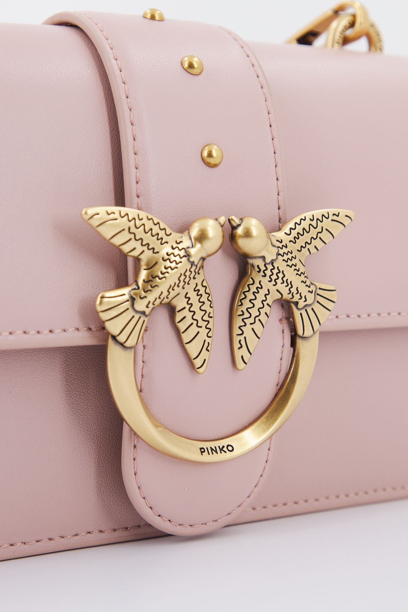 PINKO LOVE MINI ICON SIMPLY en color ROSA (4)