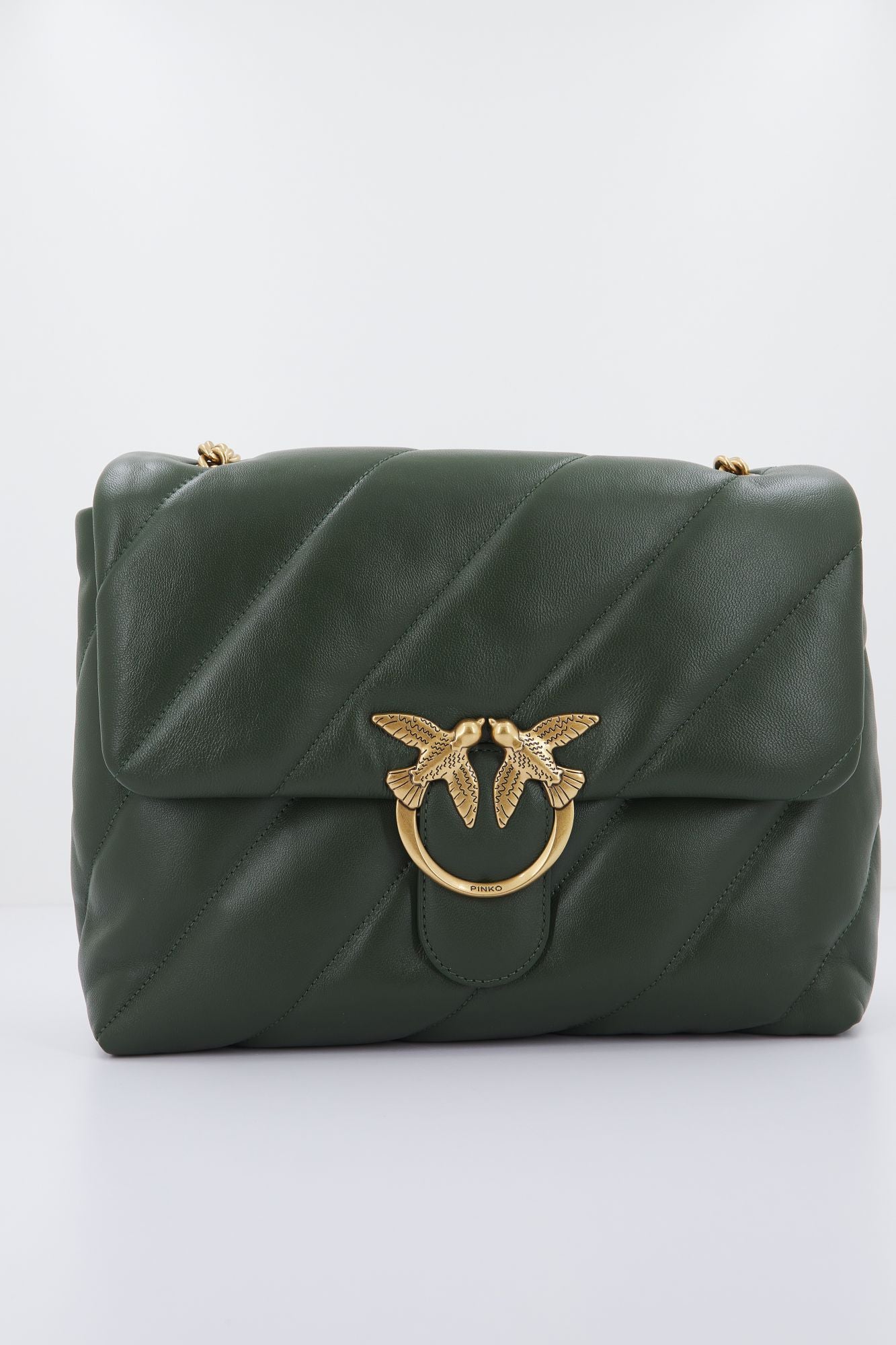 PINKO LOVE BIG PUFF MAXI en color VERDE (1)