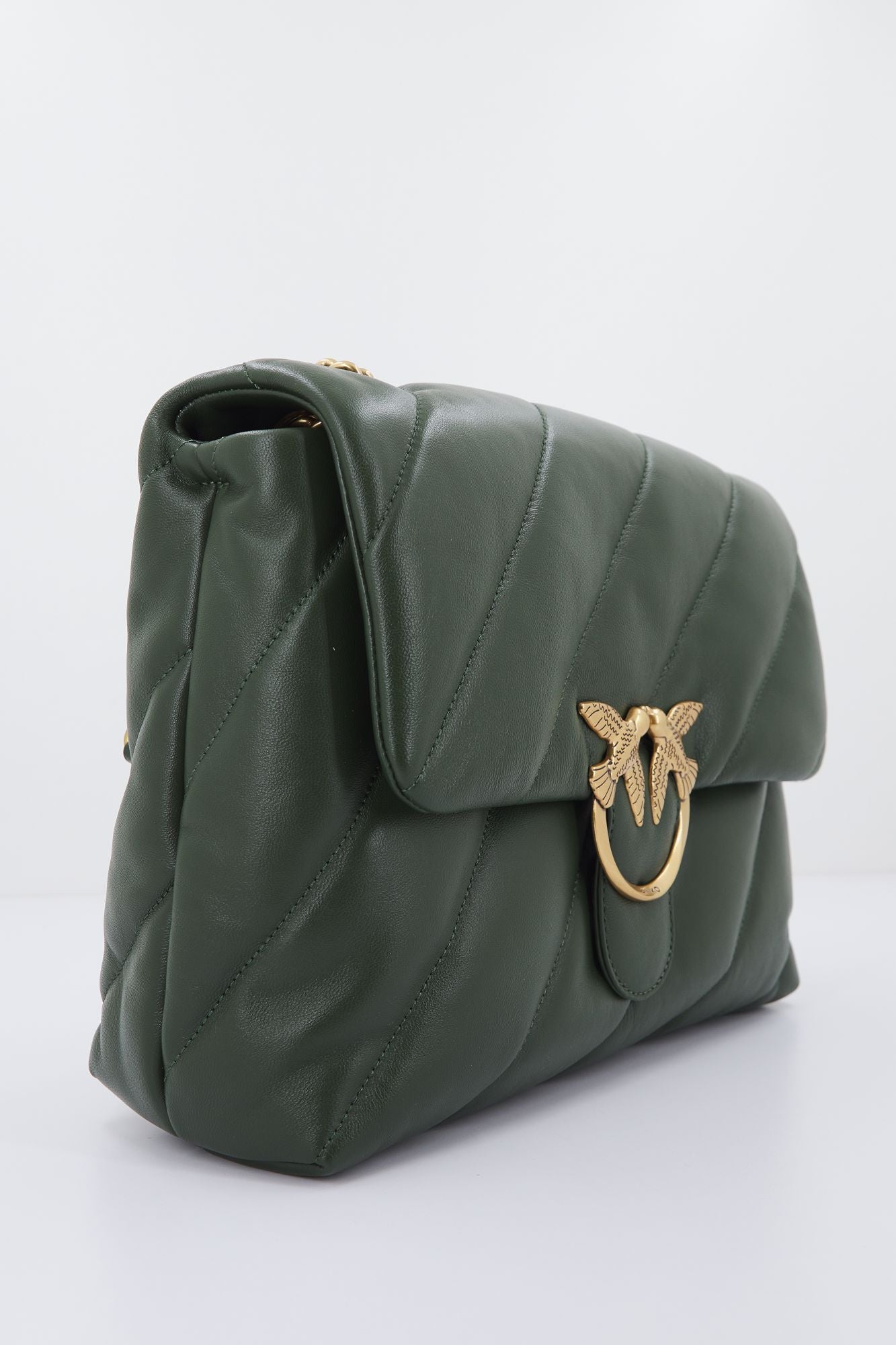 PINKO LOVE BIG PUFF MAXI en color VERDE (2)