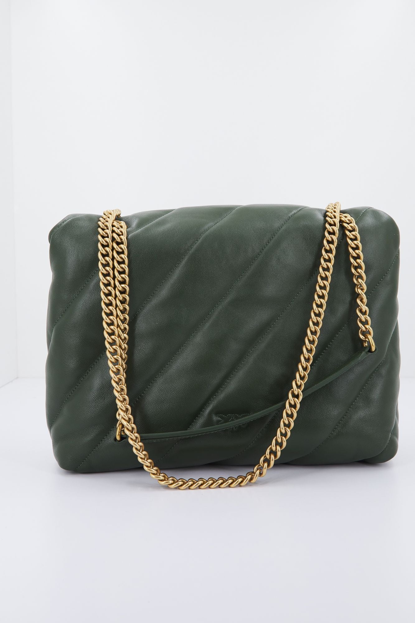 PINKO LOVE BIG PUFF MAXI en color VERDE (3)