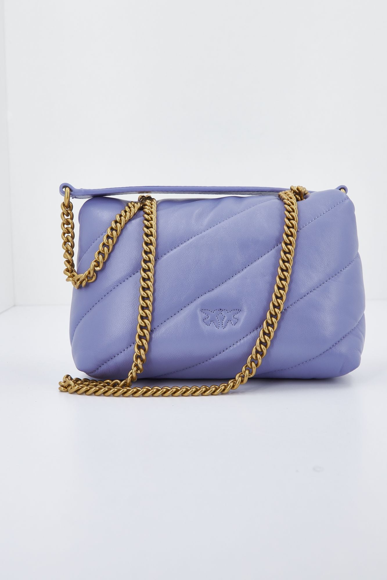 PINKO LOVE MINI PUFF MAXI en color VIOLETA (4)