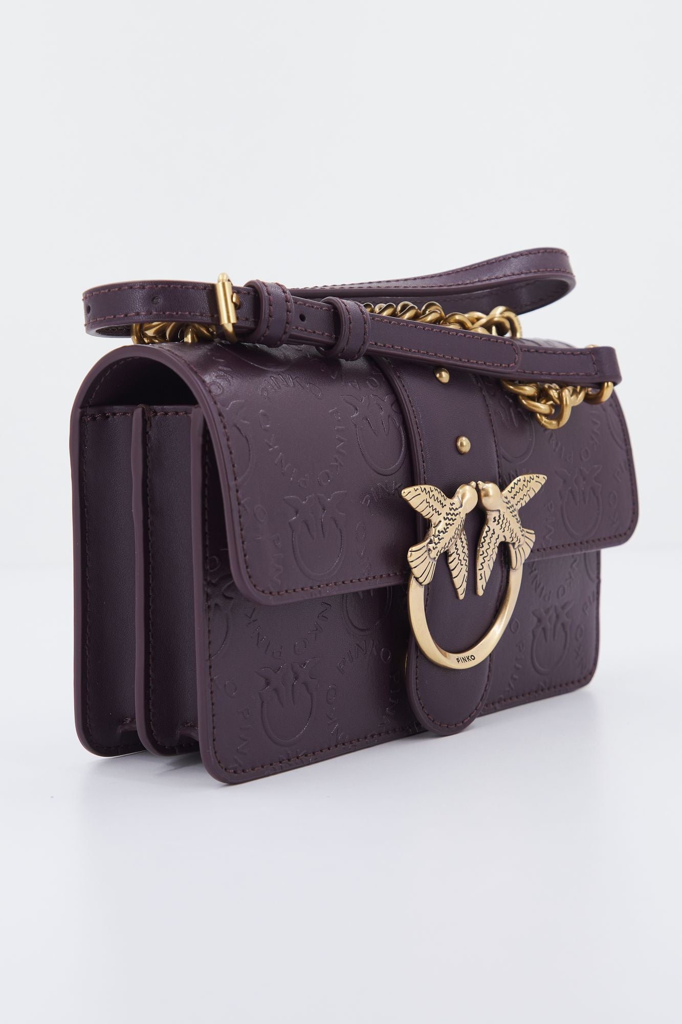 PINKO LOVE MINI ICON NEW en color VIOLETA (3)