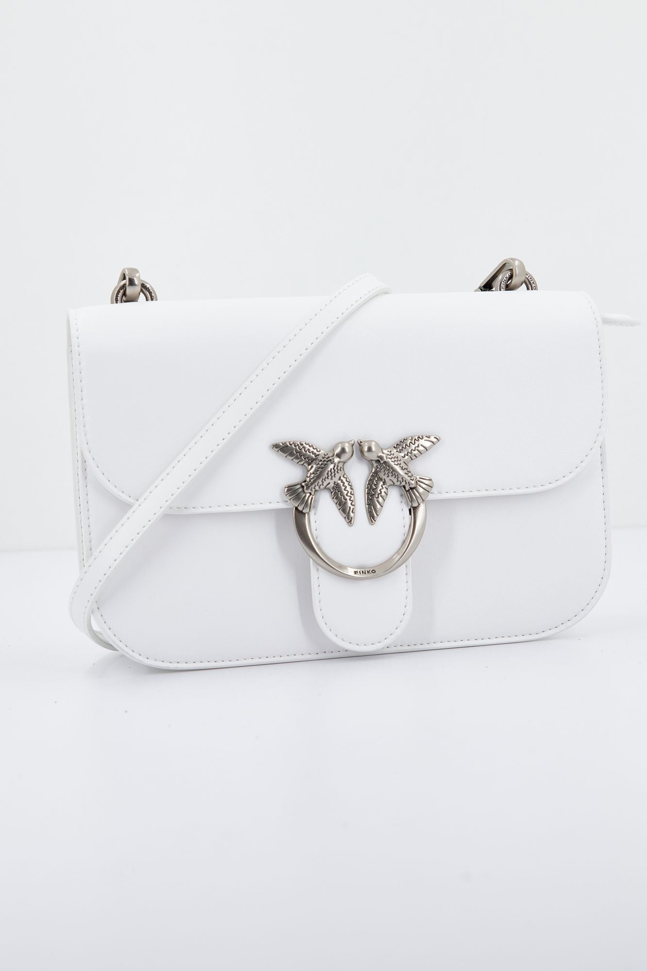 PINKO LOVE BELL VEGAN R en color BLANCO (1)