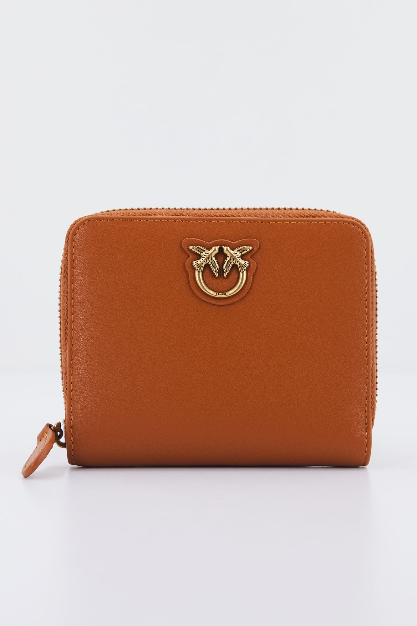PINKO TAYOR WALLET ZIP en color MARRON (1)