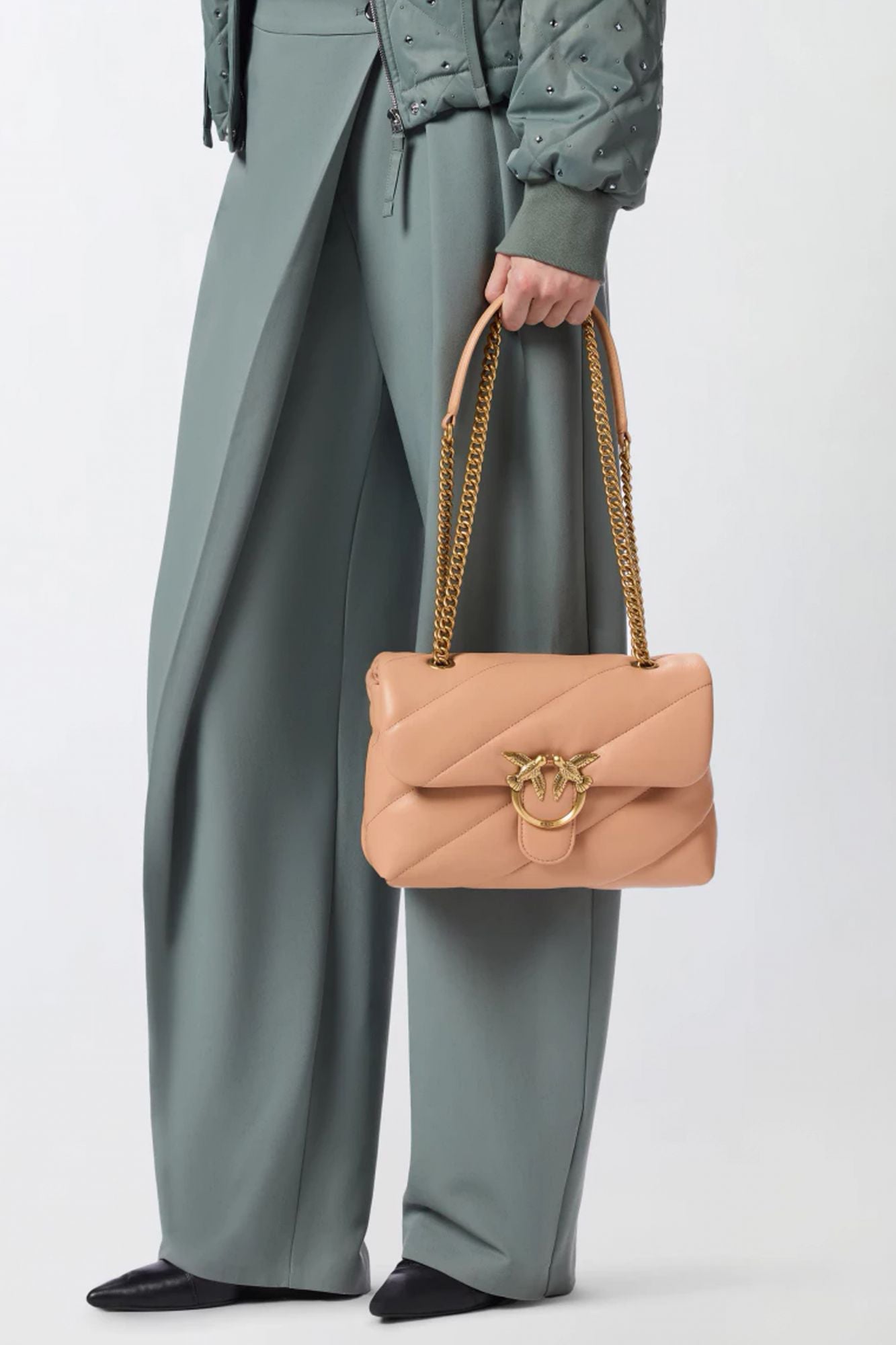 PINKO LOVE PUFF CLASSIC CL SH en color ROSA (1)