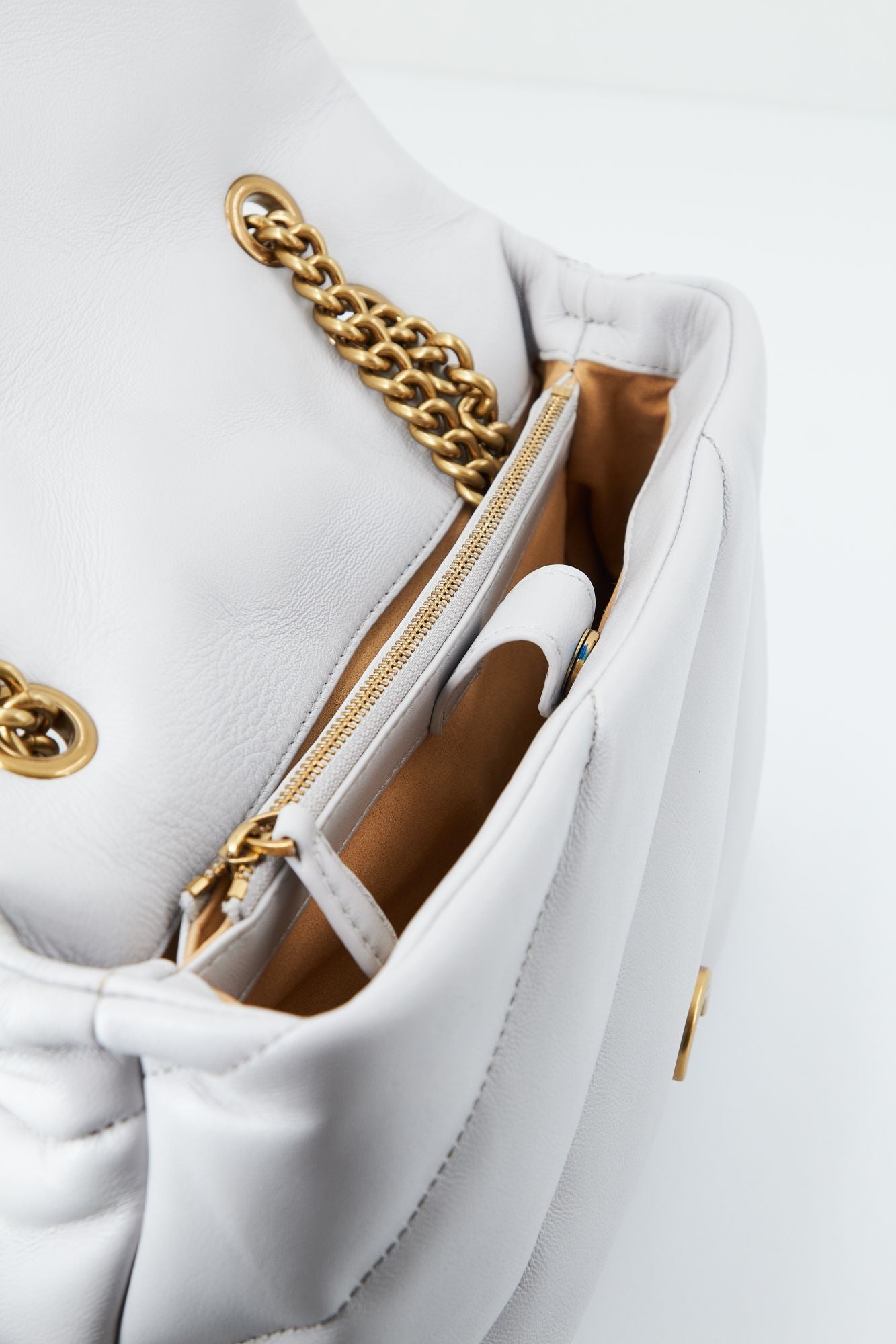 PINKO LOVE PUFF CLASSIC CL SH en color GRIS (4)