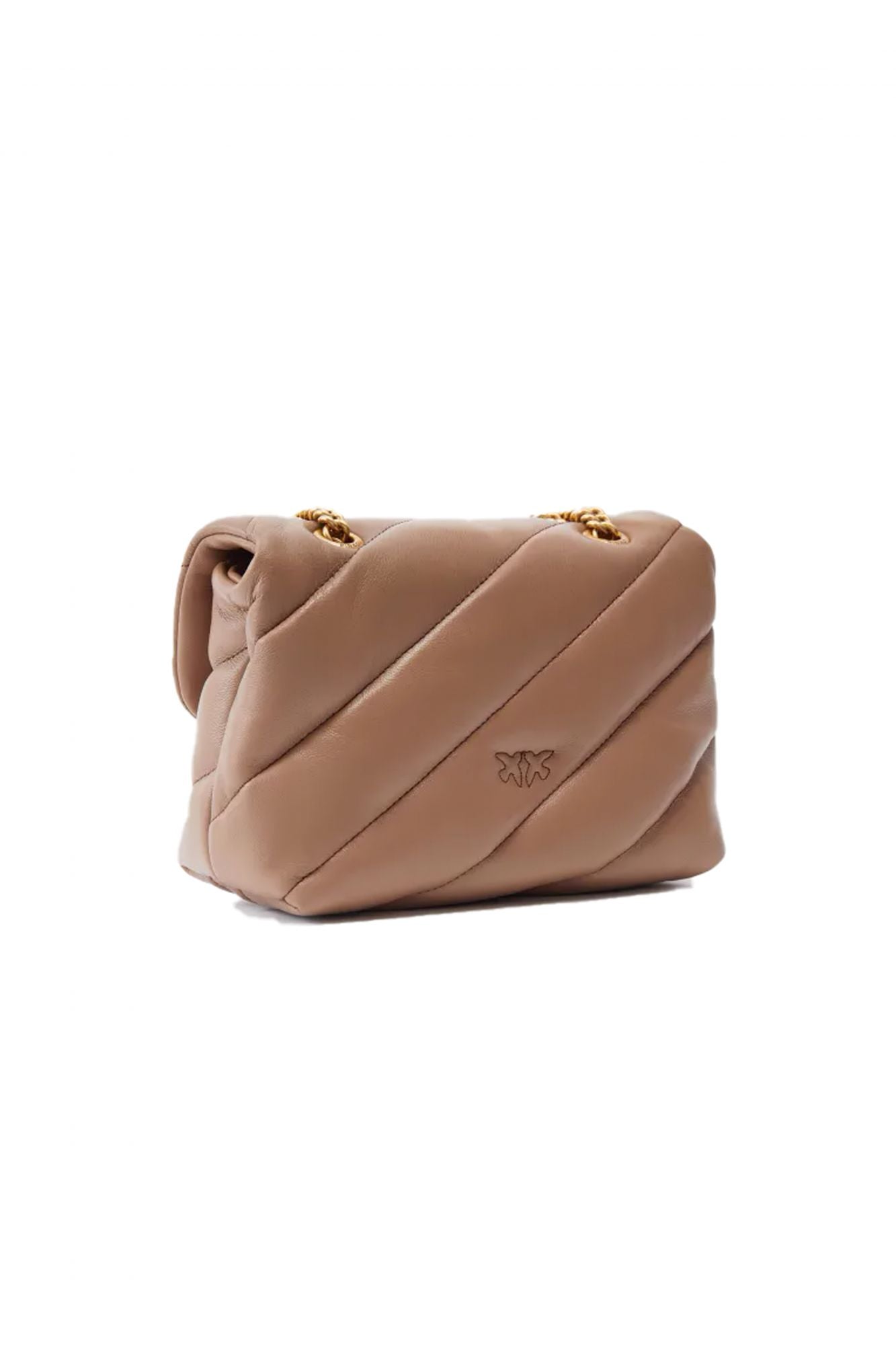 PINKO LOVE MINI PUFF CL SHEEP en color MARRON CLARO (2)