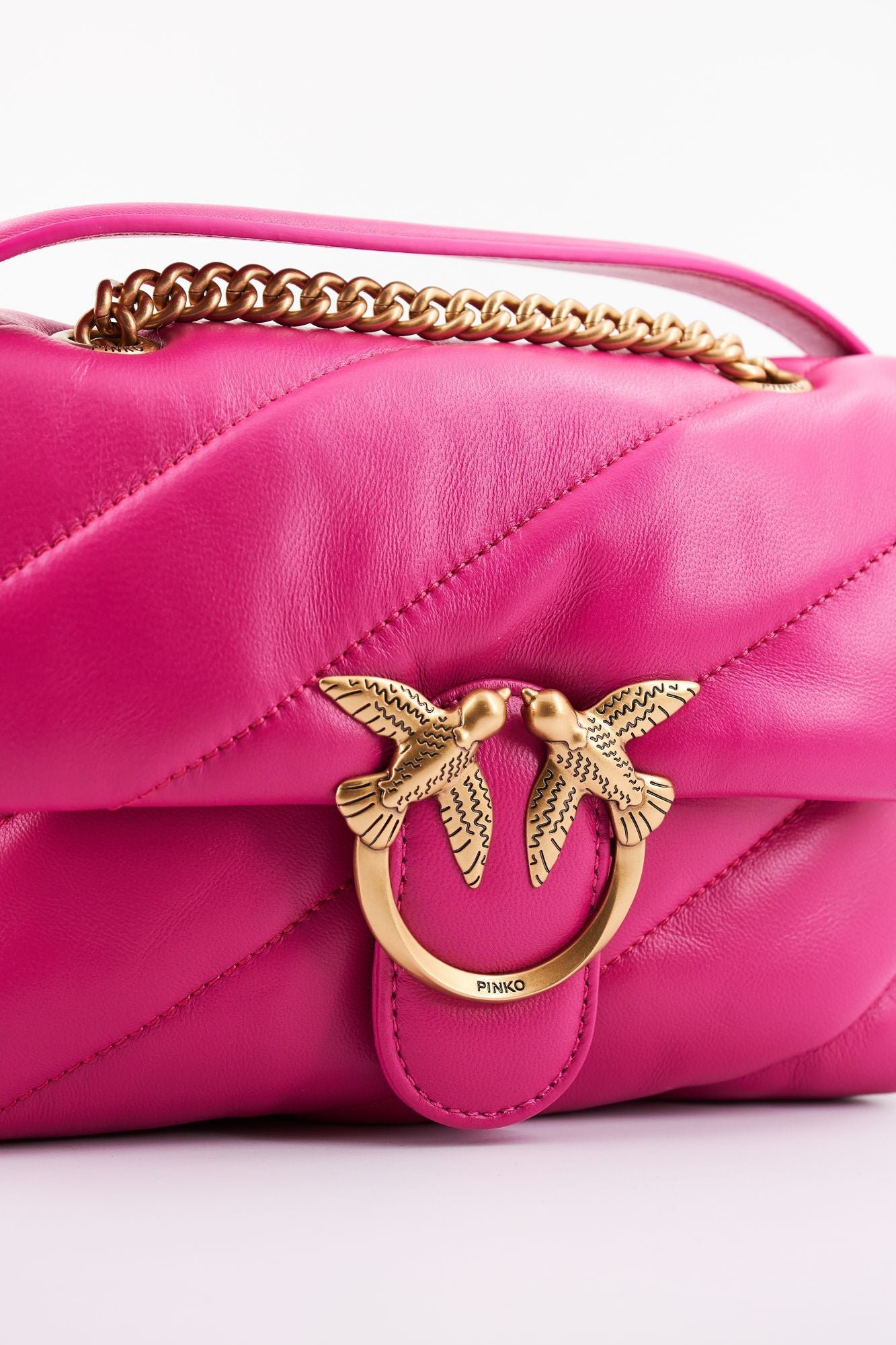 PINKO LOVE MINI PUFF CL SHEEP en color ROSA (4)