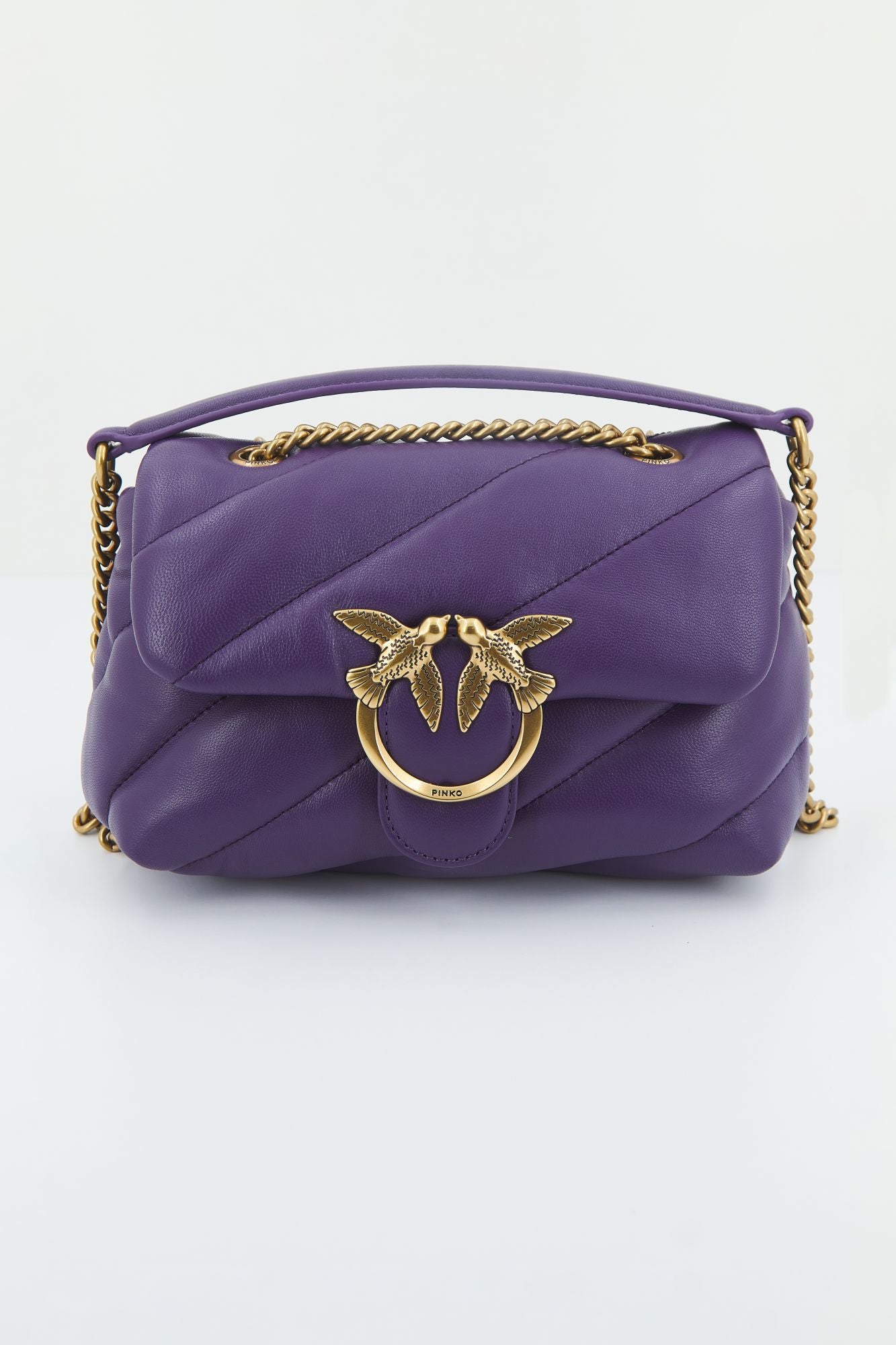 PINKO LOVE MINI PUFF CL SHEEP en color VIOLETA (1)