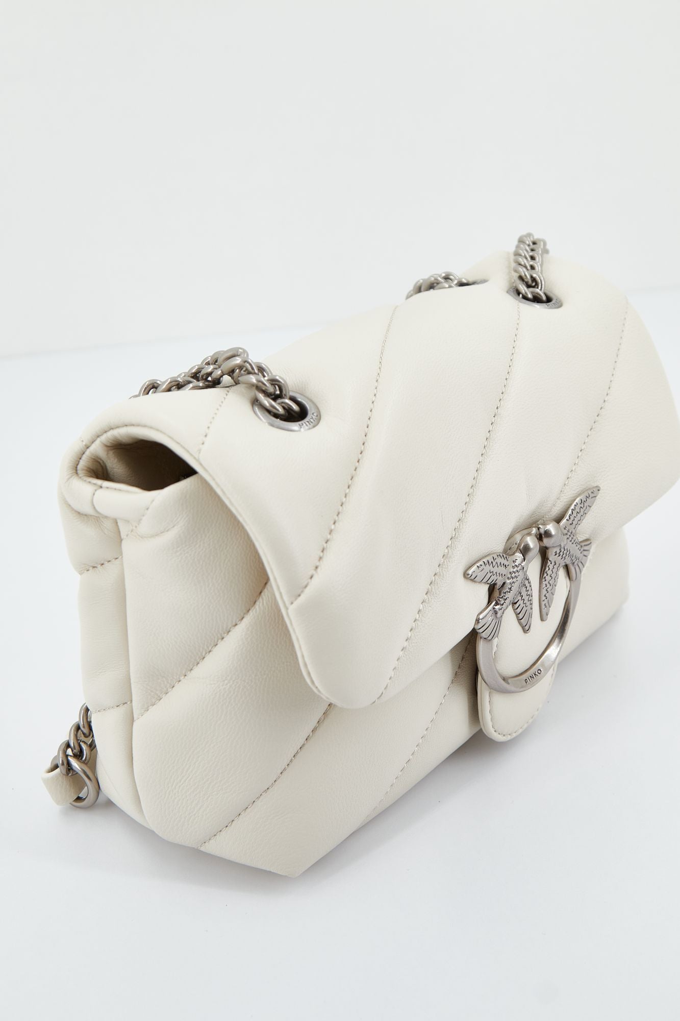 PINKO LOVE MINI PUFF CL SHEEP en color BLANCO (3)