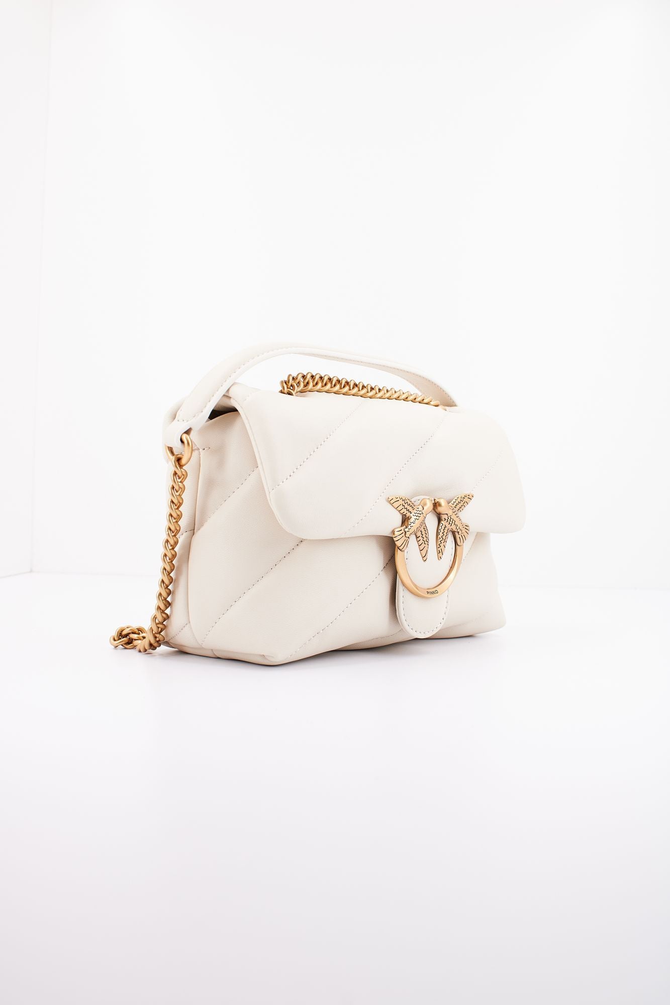 PINKO LOVE MINI PUFF CL SHEEP en color BLANCO (2)