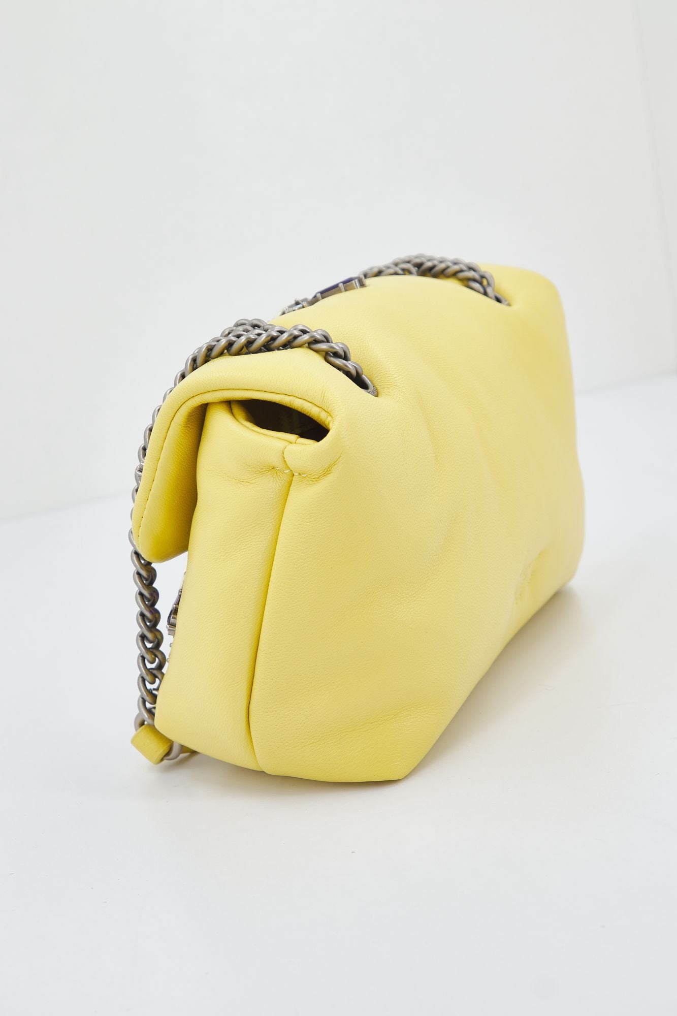 PINKO LOVE MINI PUFF CL SHEEP en color AMARILLO (2)