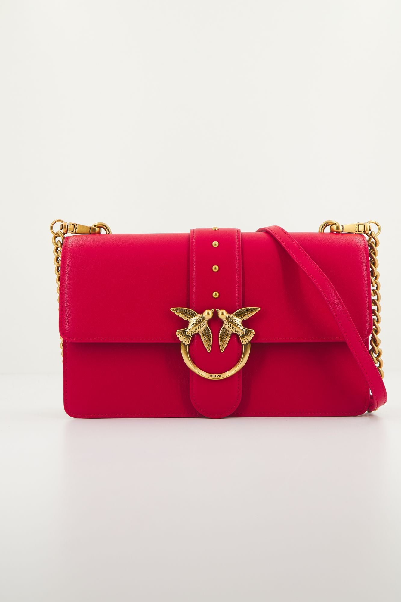PINKO LOVE ONE CLASSIC CL VIT en color ROJO (1)