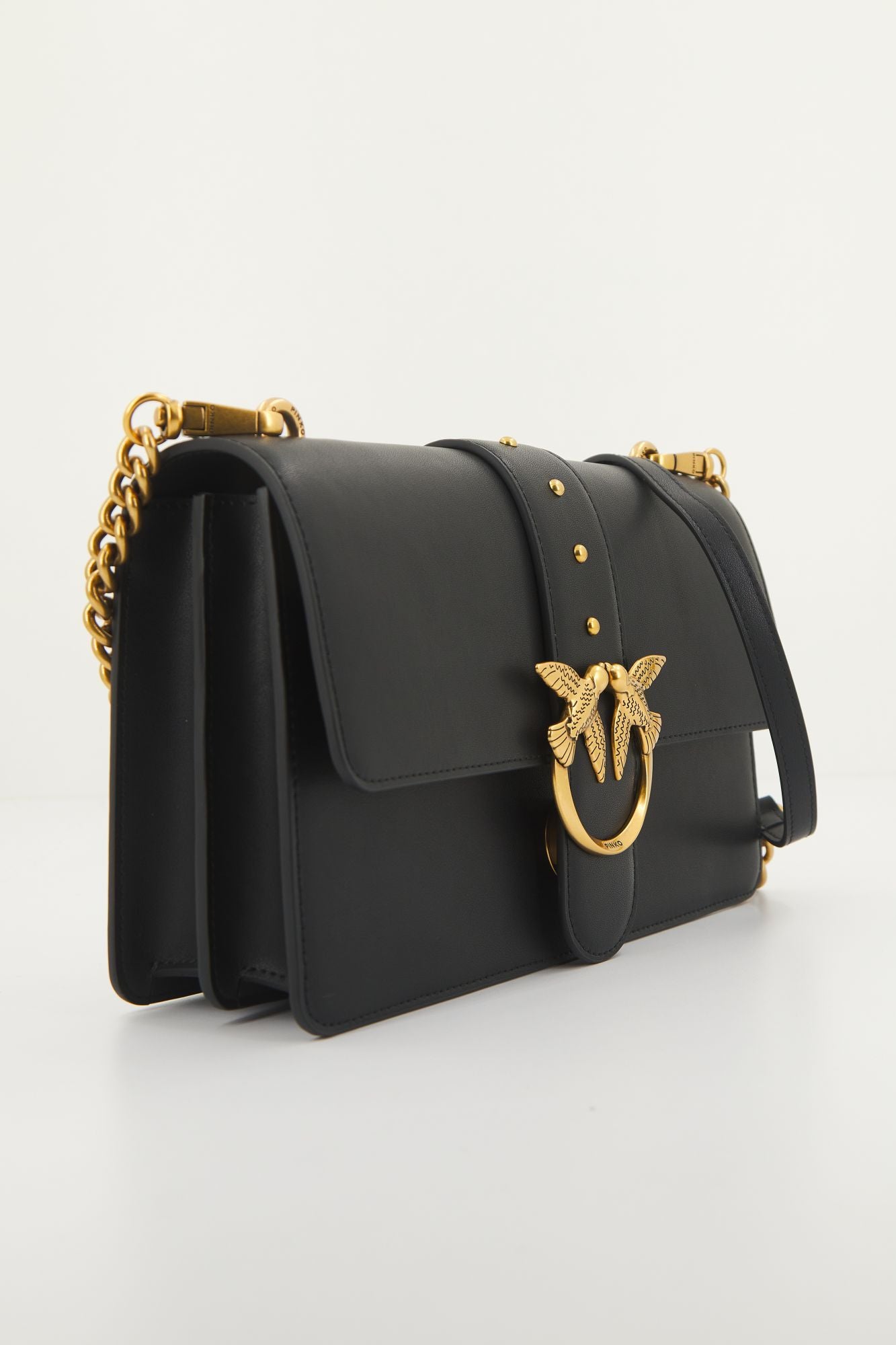 PINKO LOVE ONE CLASSIC CL VIT en color NEGRO (2)