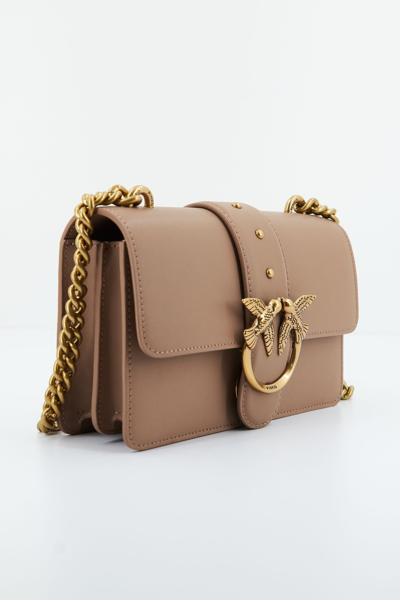 PINKO LOVE ONE MINI CL VITELL en color MARRON (2)