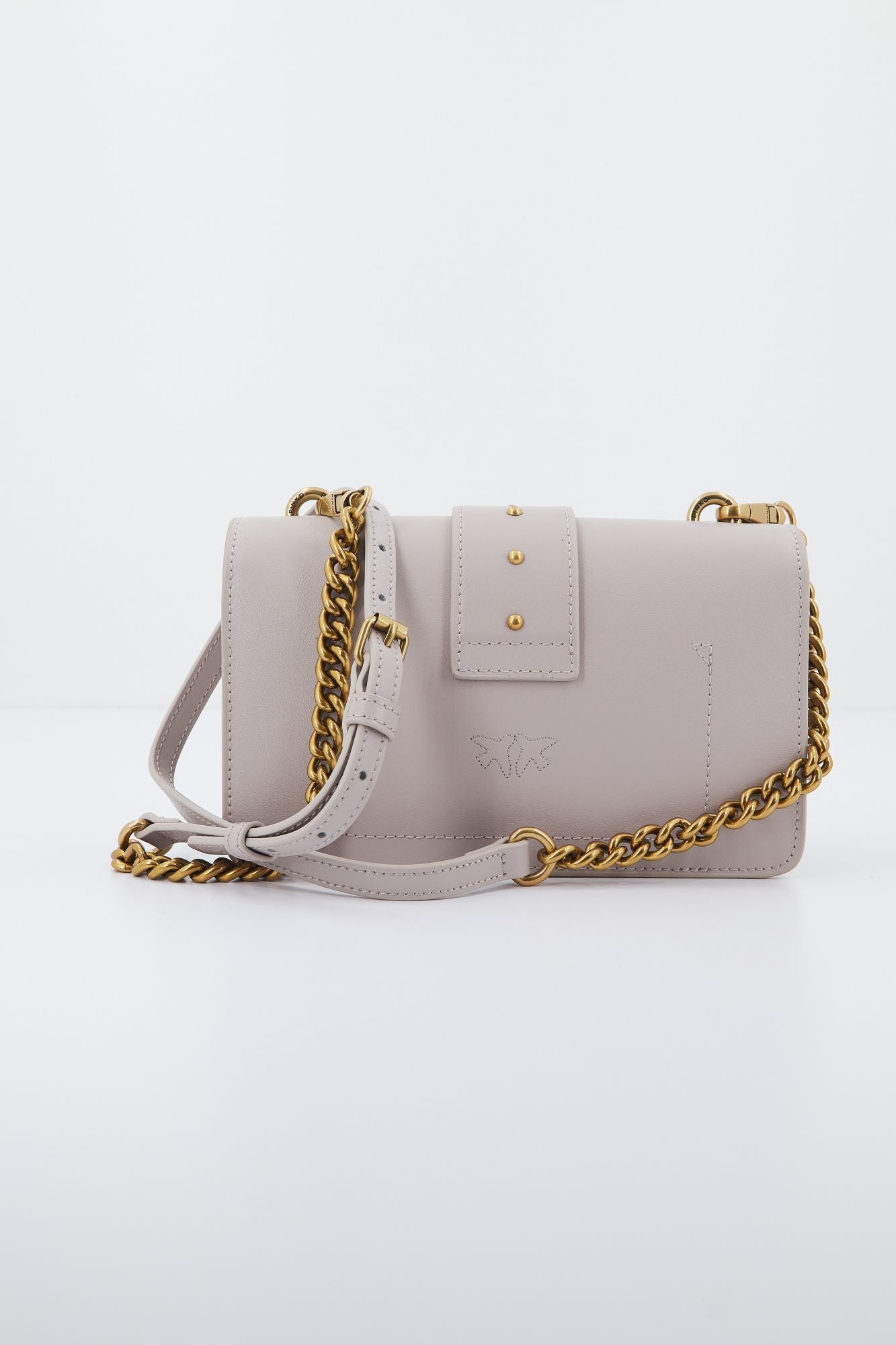 PINKO LOVE ONE MINI CL VITELL en color BEIS (3)