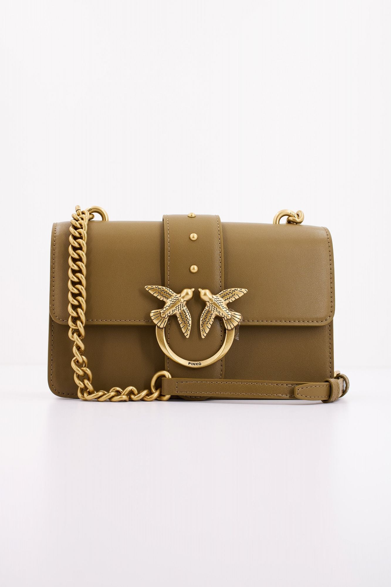 PINKO LOVE ONE MINI CL VITELL en color VERDE (1)