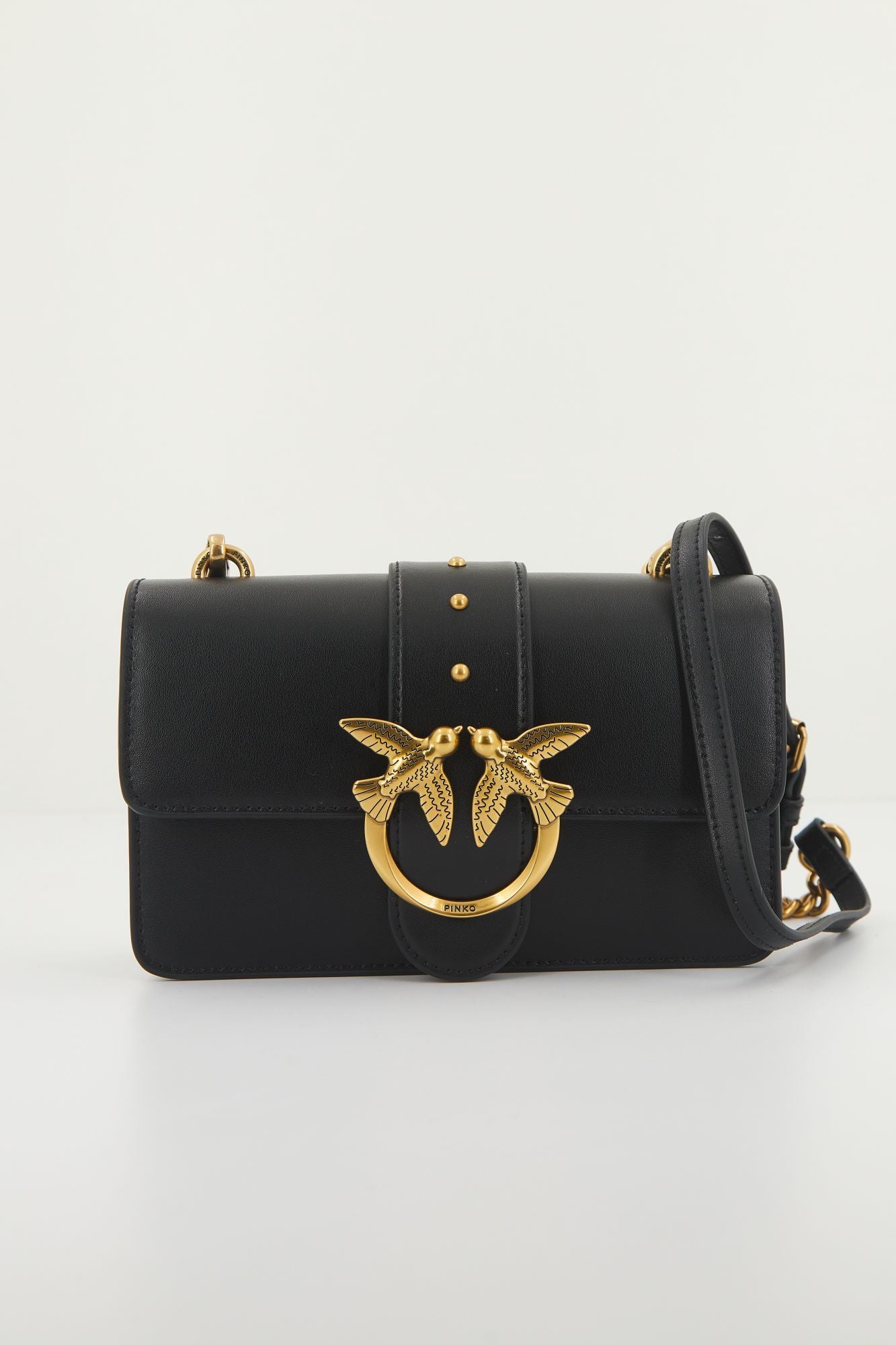 PINKO LOVE ONE MINI CL VITELL en color NEGRO (1)