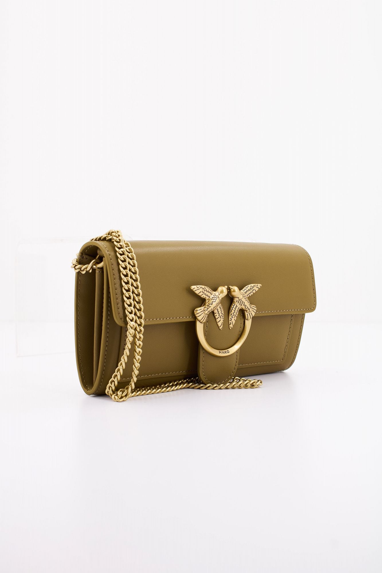 PINKO LOVE ONE WALLET C VITEL en color VERDE (2)