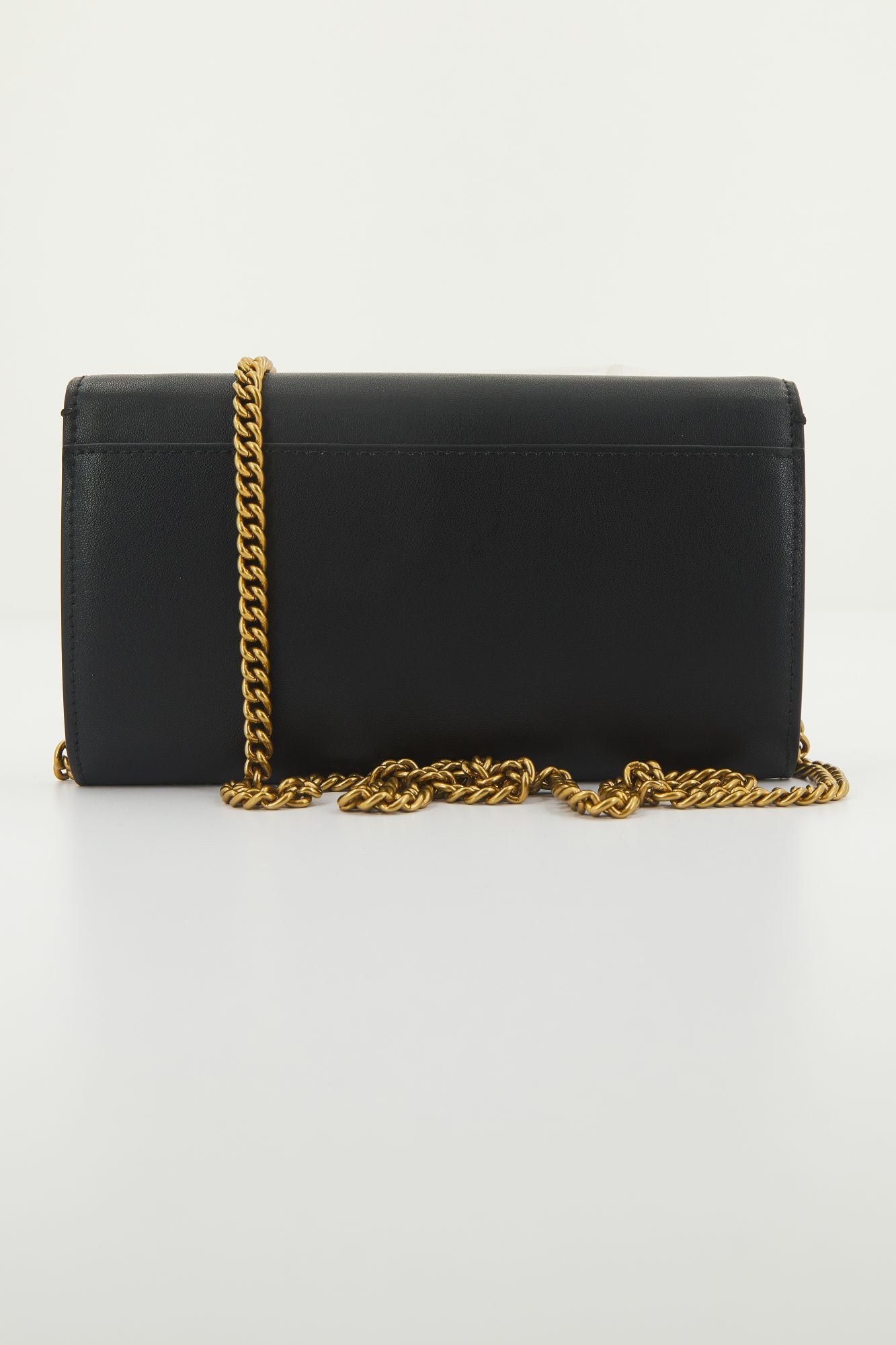 PINKO LOVE ONE WALLET C VITEL en color NEGRO (3)