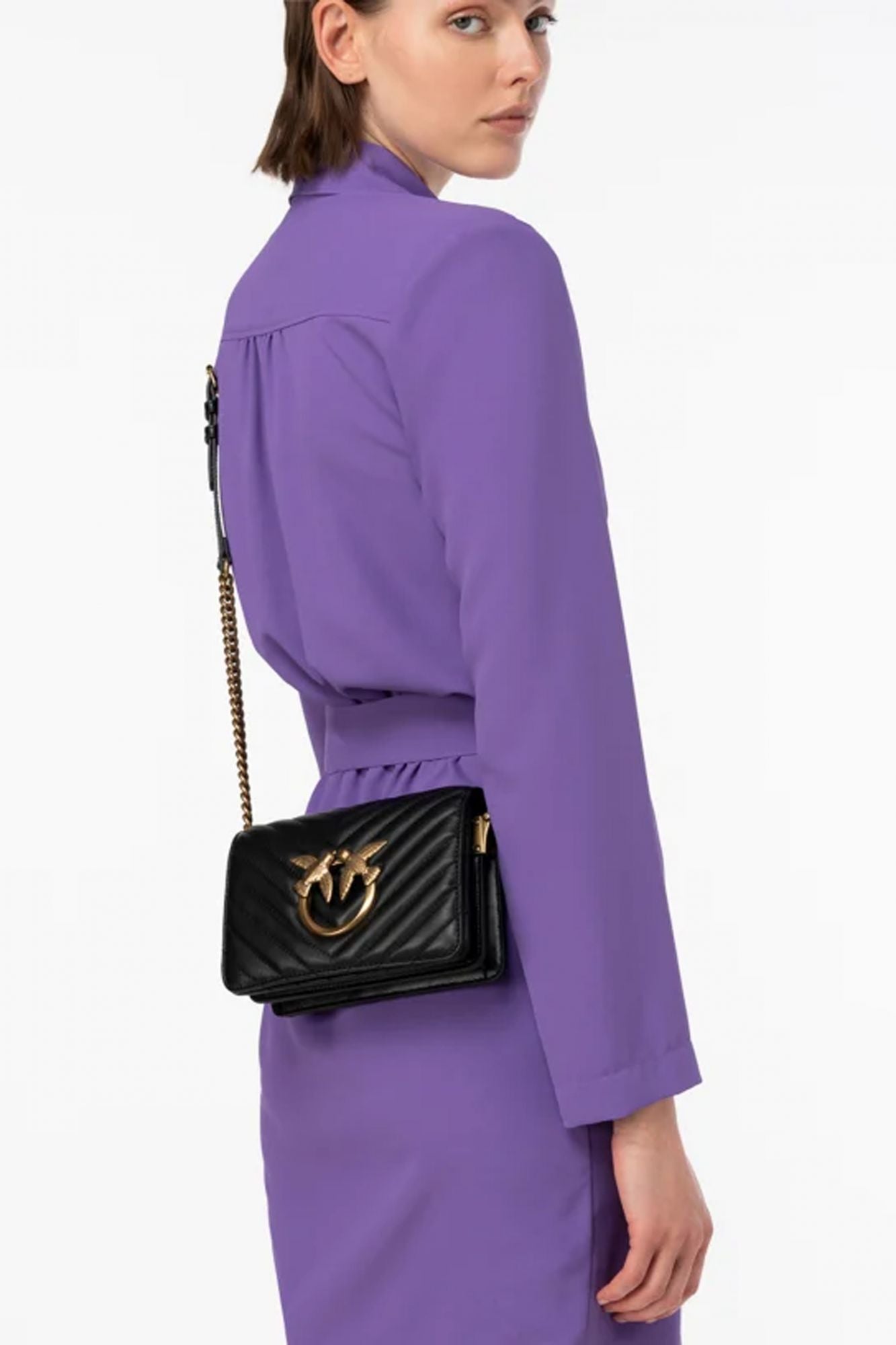 PINKO LOVE CLICK MINI SHEEP en color NEGRO (2)