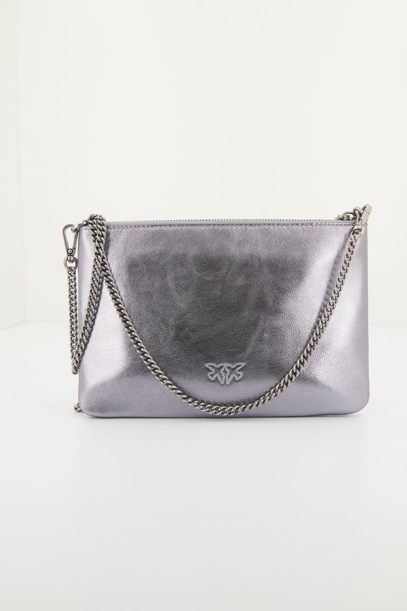 PINKO FLAT CLASSIC SHEEP NAPP en color GRIS (3)