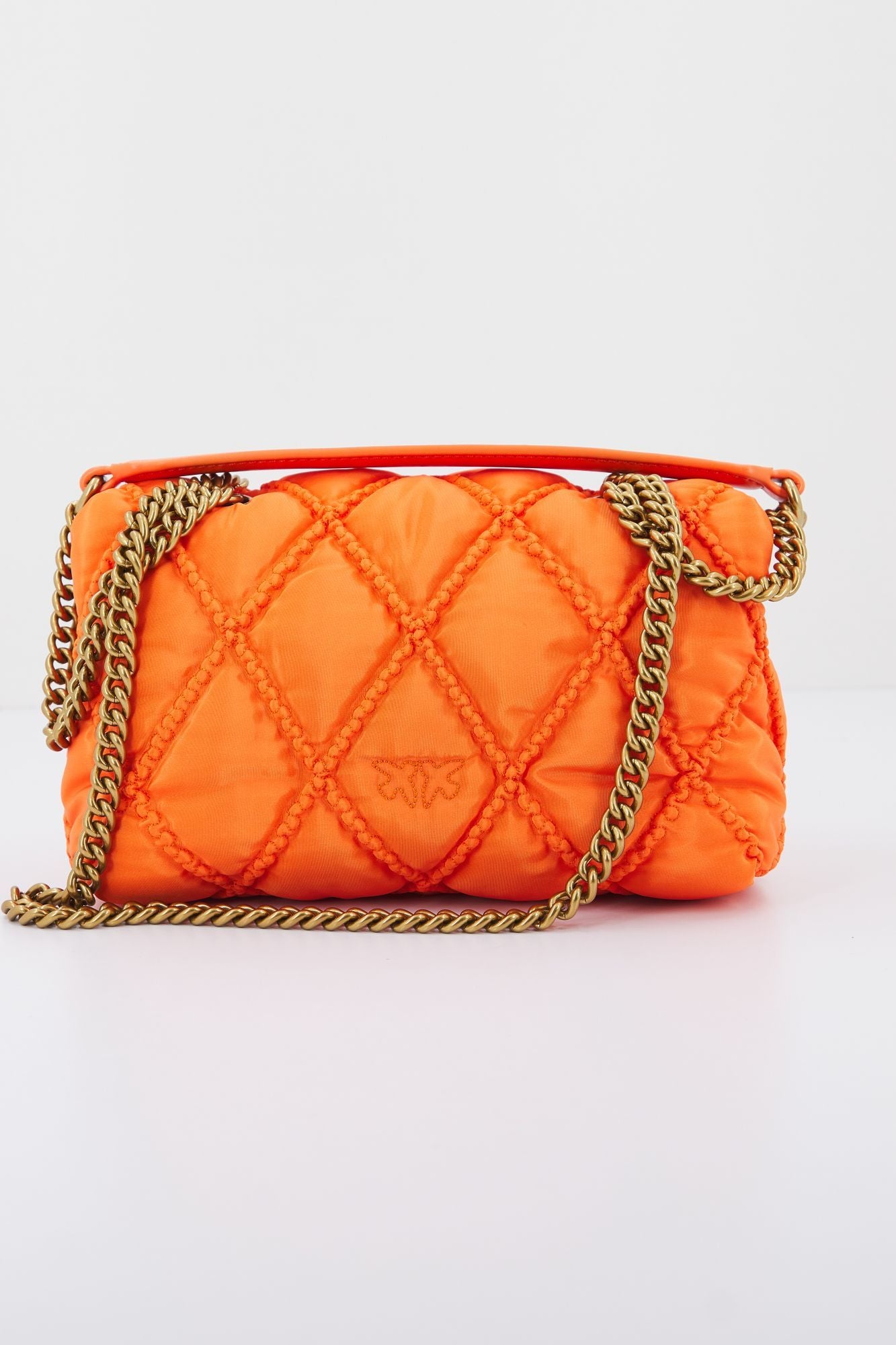 PINKO LOVE MINI PUFF CL en color NARANJA (2)