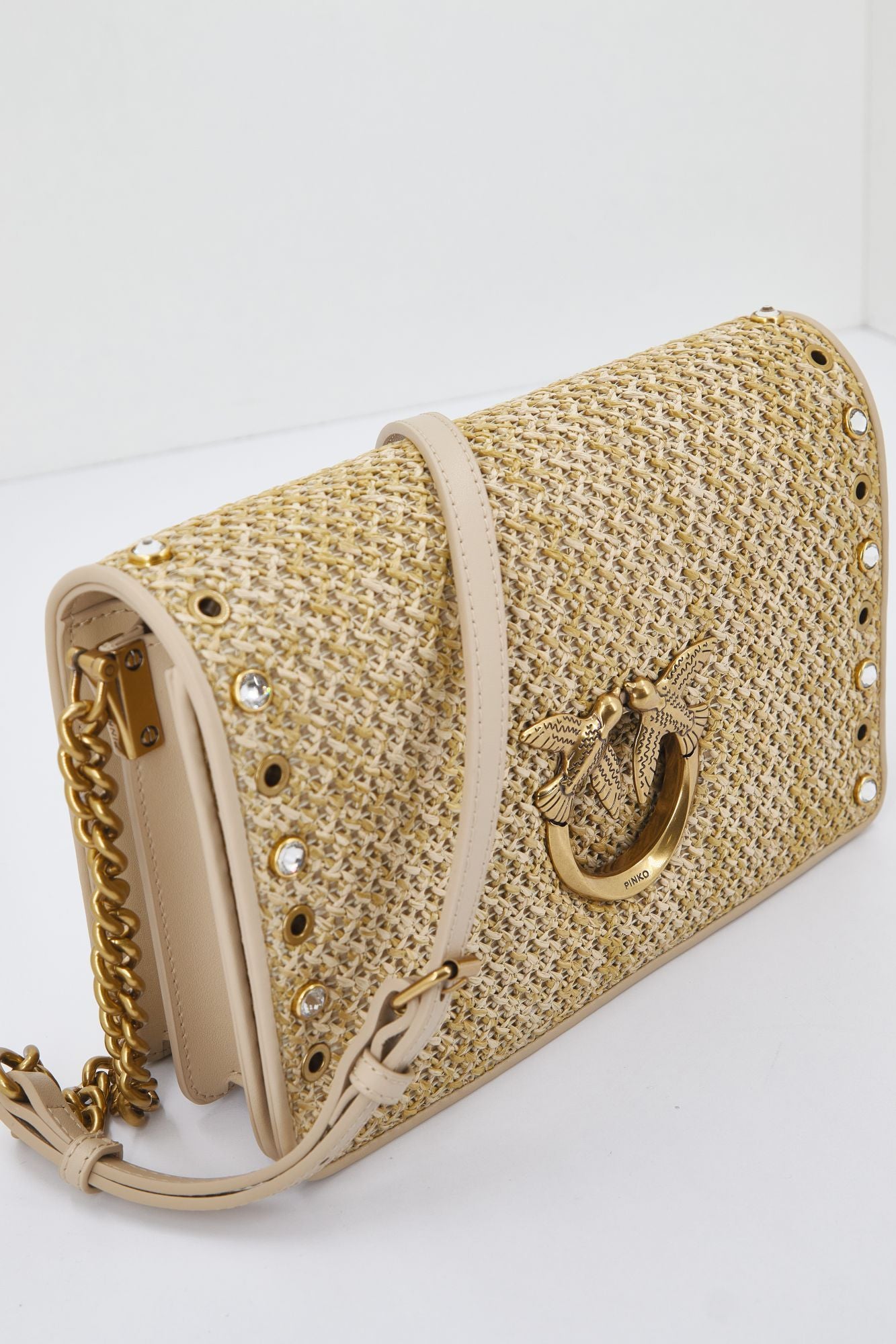 PINKO LOVE CLICK CLASSIC en color BEIS (3)
