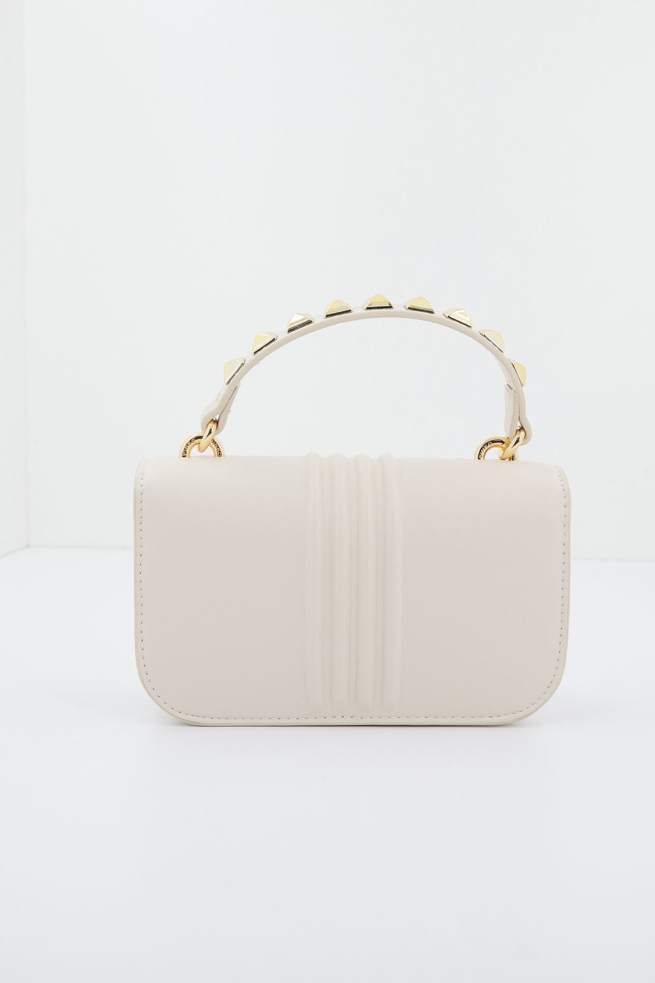 PINKO LOVE BELL MINI H en color BEIS (3)