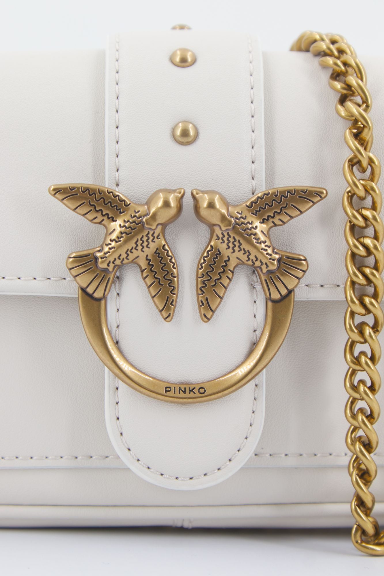 PINKO LOVE ONE POCKET C en color BLANCO (4)