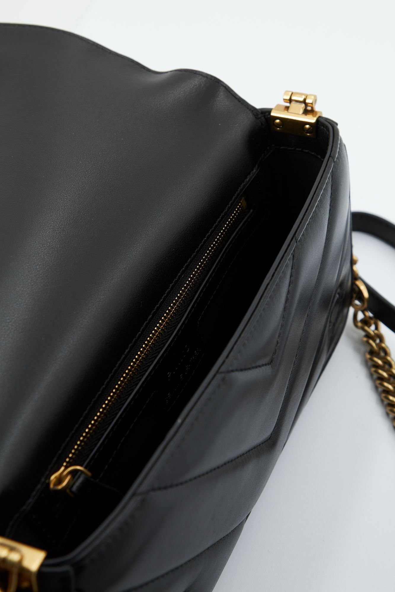 PINKO LOVE CLICK BAGUETTE MIN en color NEGRO (4)