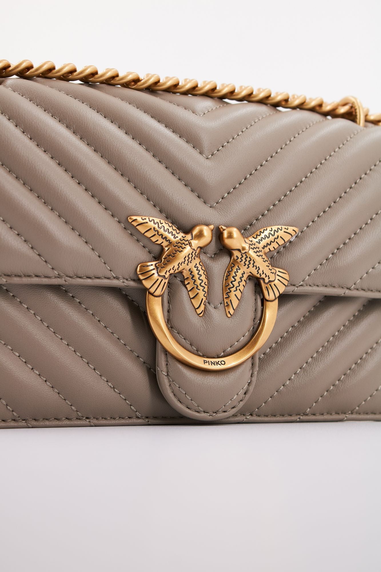 PINKO LOVE ONE MINI DC SHEEP en color MARRON (4)