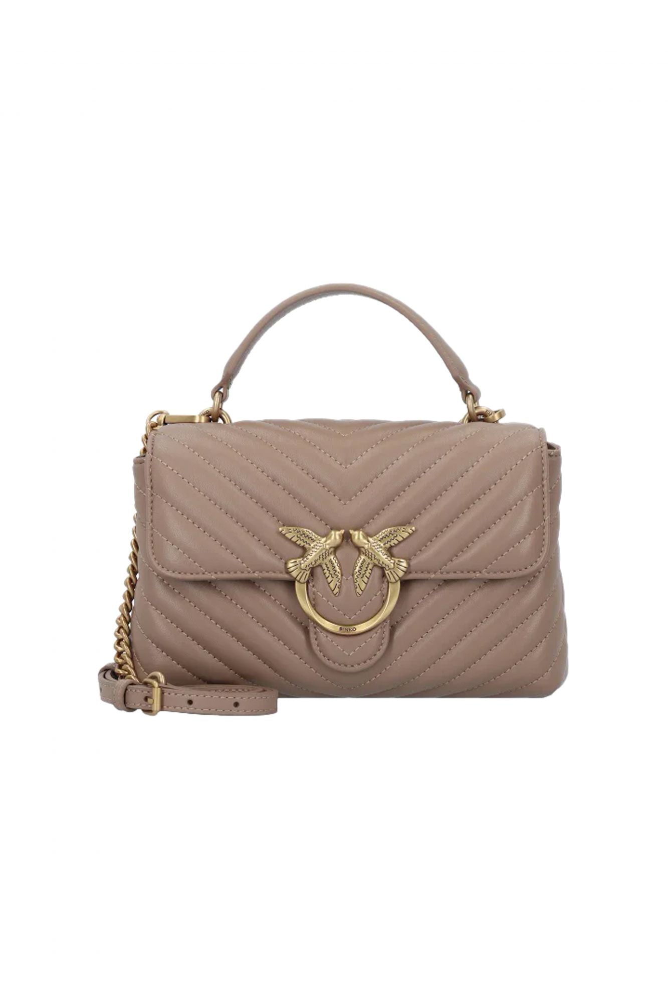 PINKO A0GK LOVE LADY PUFF CLASSIC en color MARRON (1)