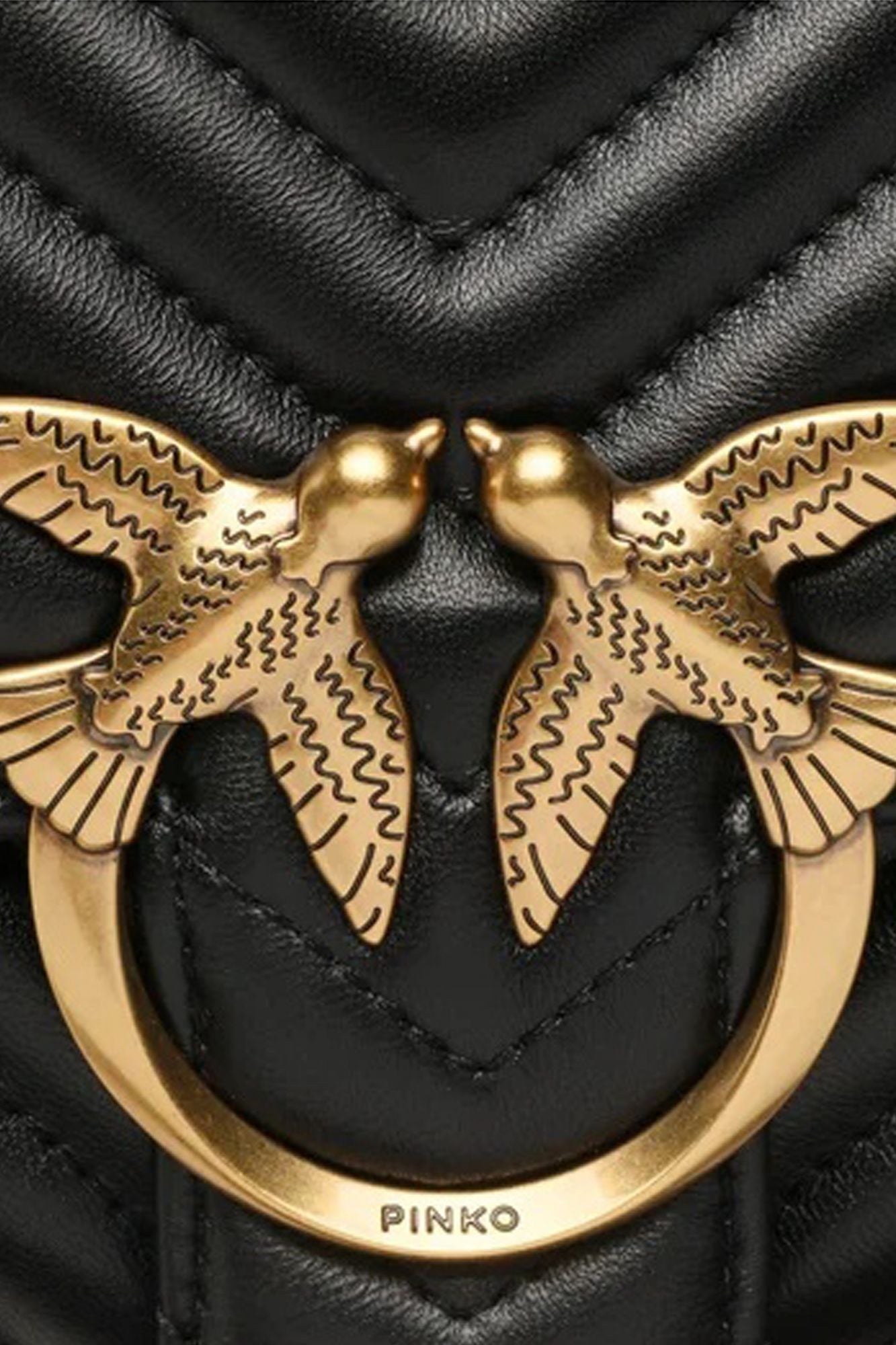 PINKO LOVE LADY PUFF CLASSIC en color NEGRO (2)