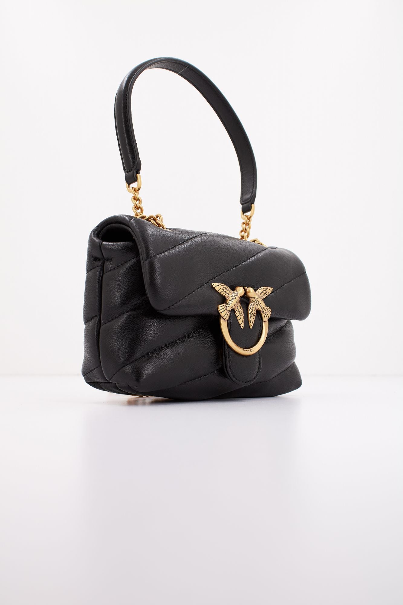 PINKO LOVE PUFF BABY CL en color NEGRO (2)