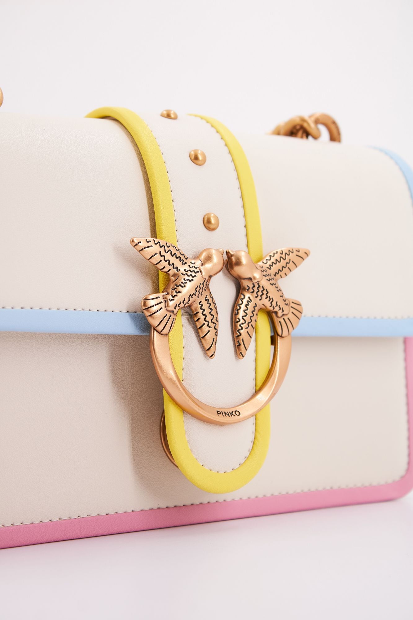 PINKO LOVE ONE MINI CL en color BLANCO (4)