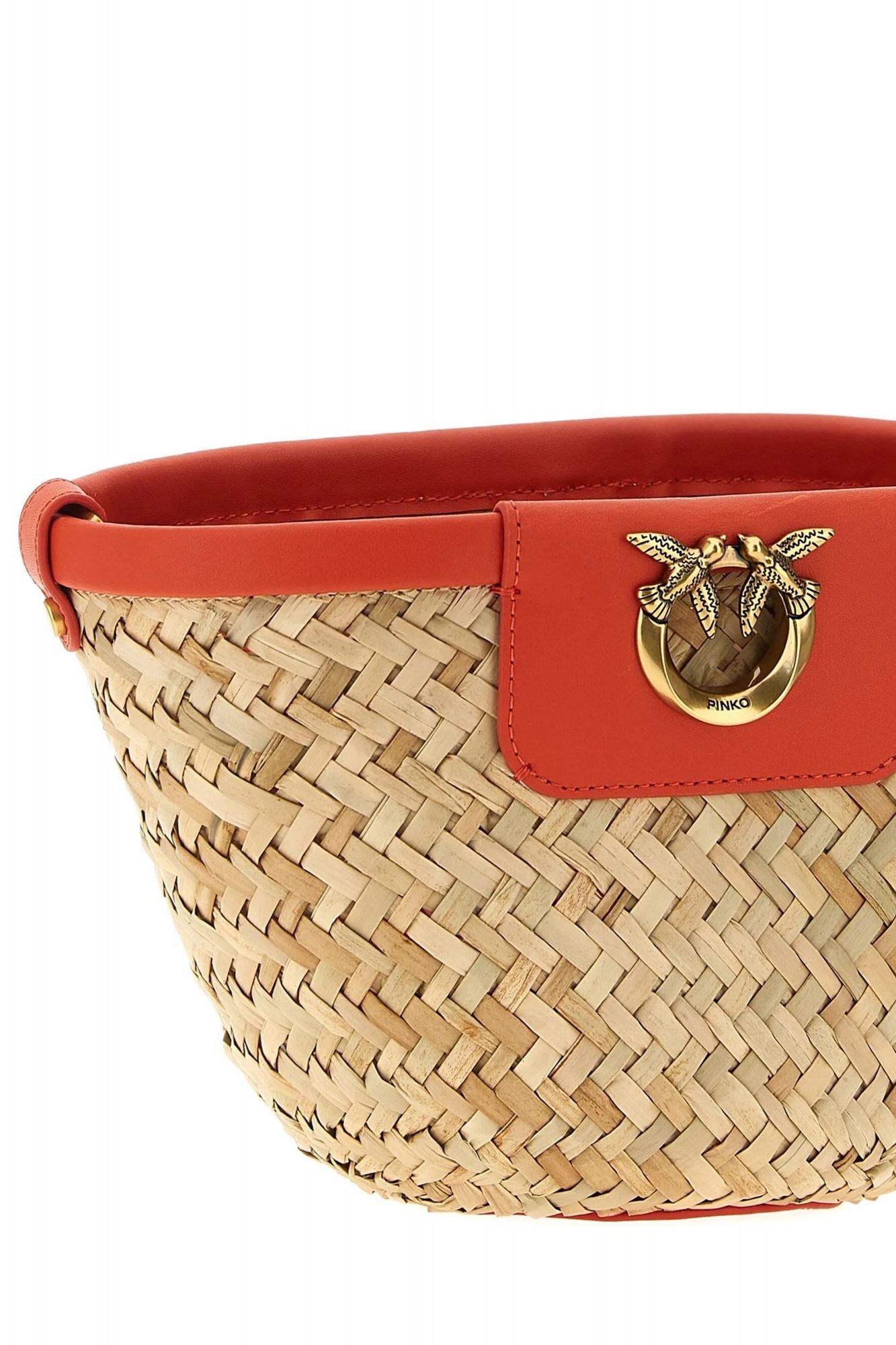 PINKO LOVE SUMMER BUCKET en color NARANJA (3)