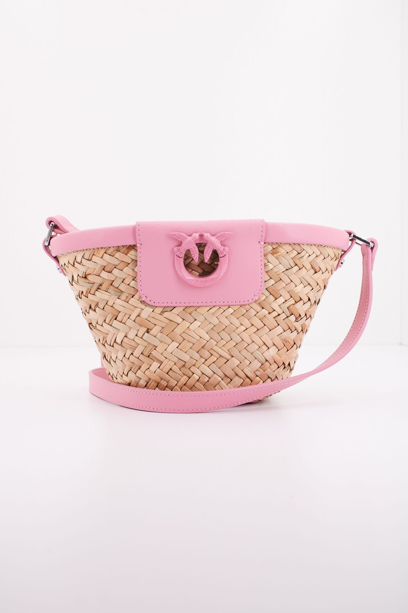 PINKO LOVE SUMMER BUCKET en color ROSA (1)