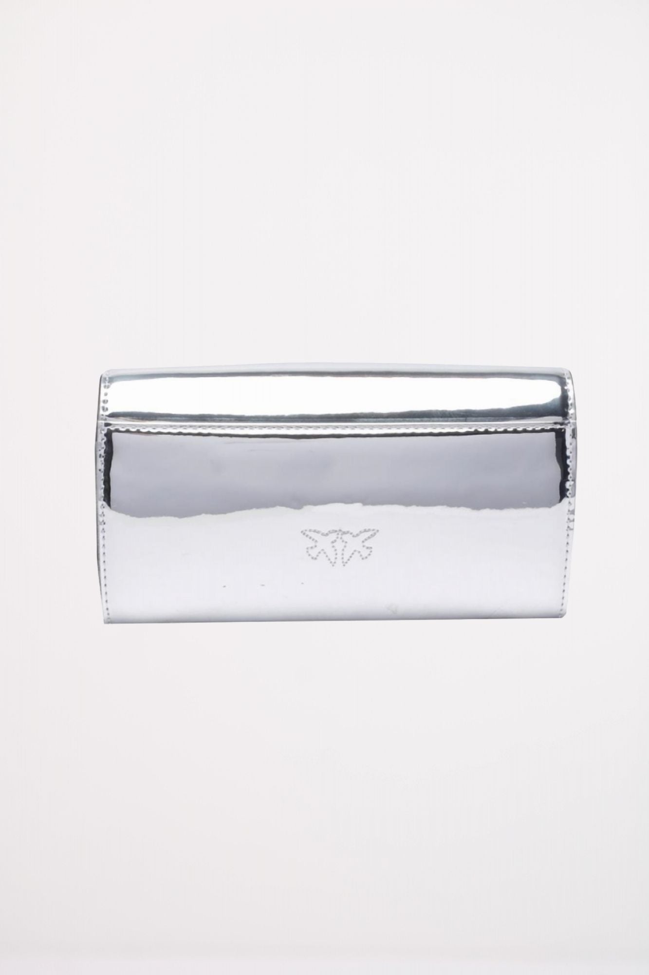 PINKO LOVE ICON WALLET C en color PLATA (3)