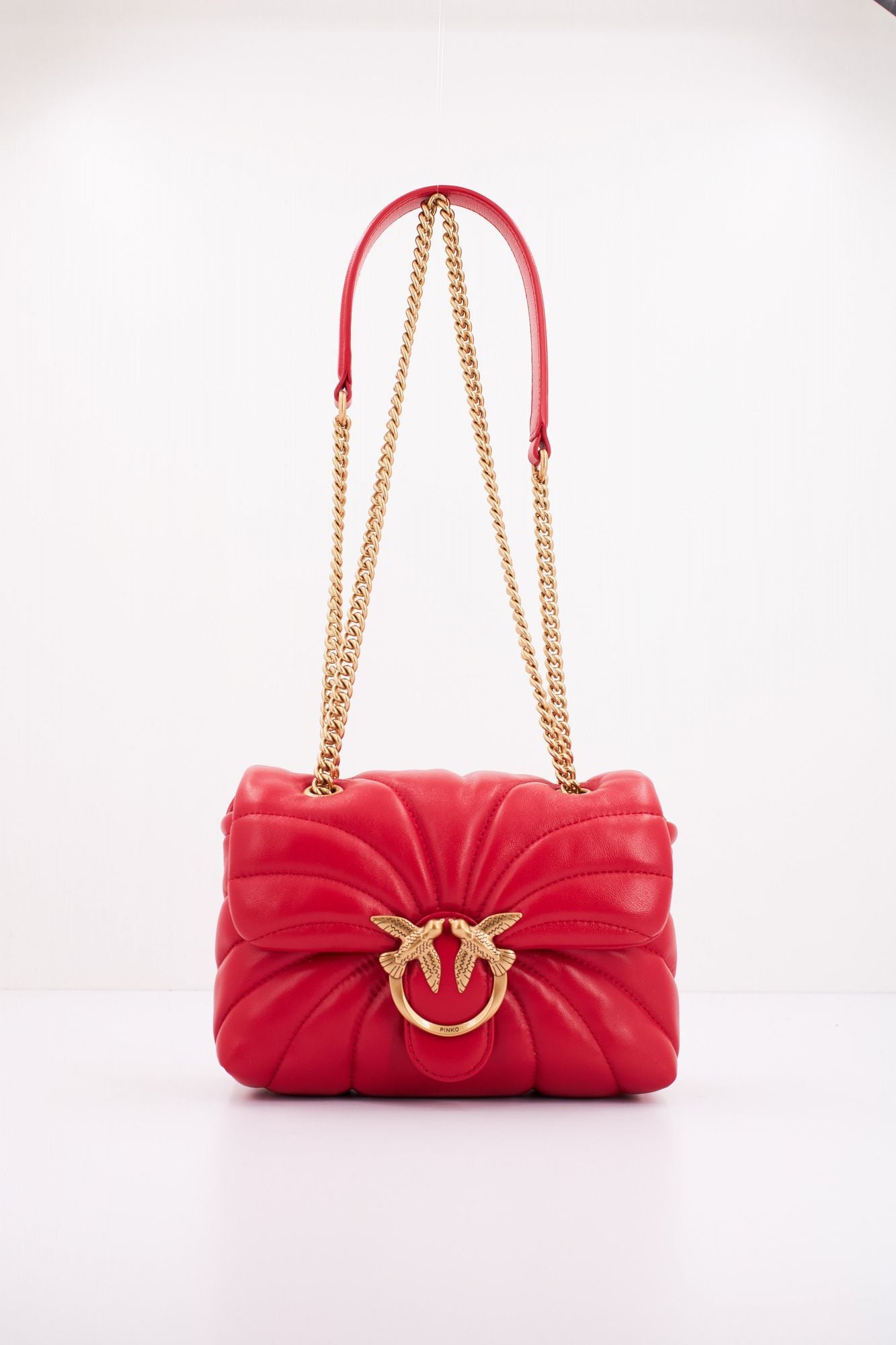 PINKO A1EX LOVE MINI PUFF CL en color ROJO (1)