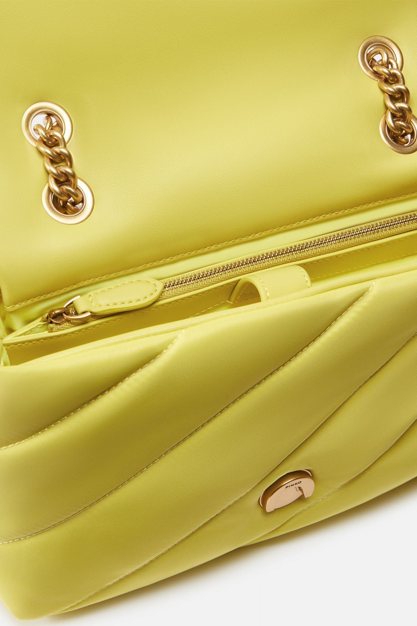 PINKO LOVE PUFF CLASSIC CL en color VERDE (4)