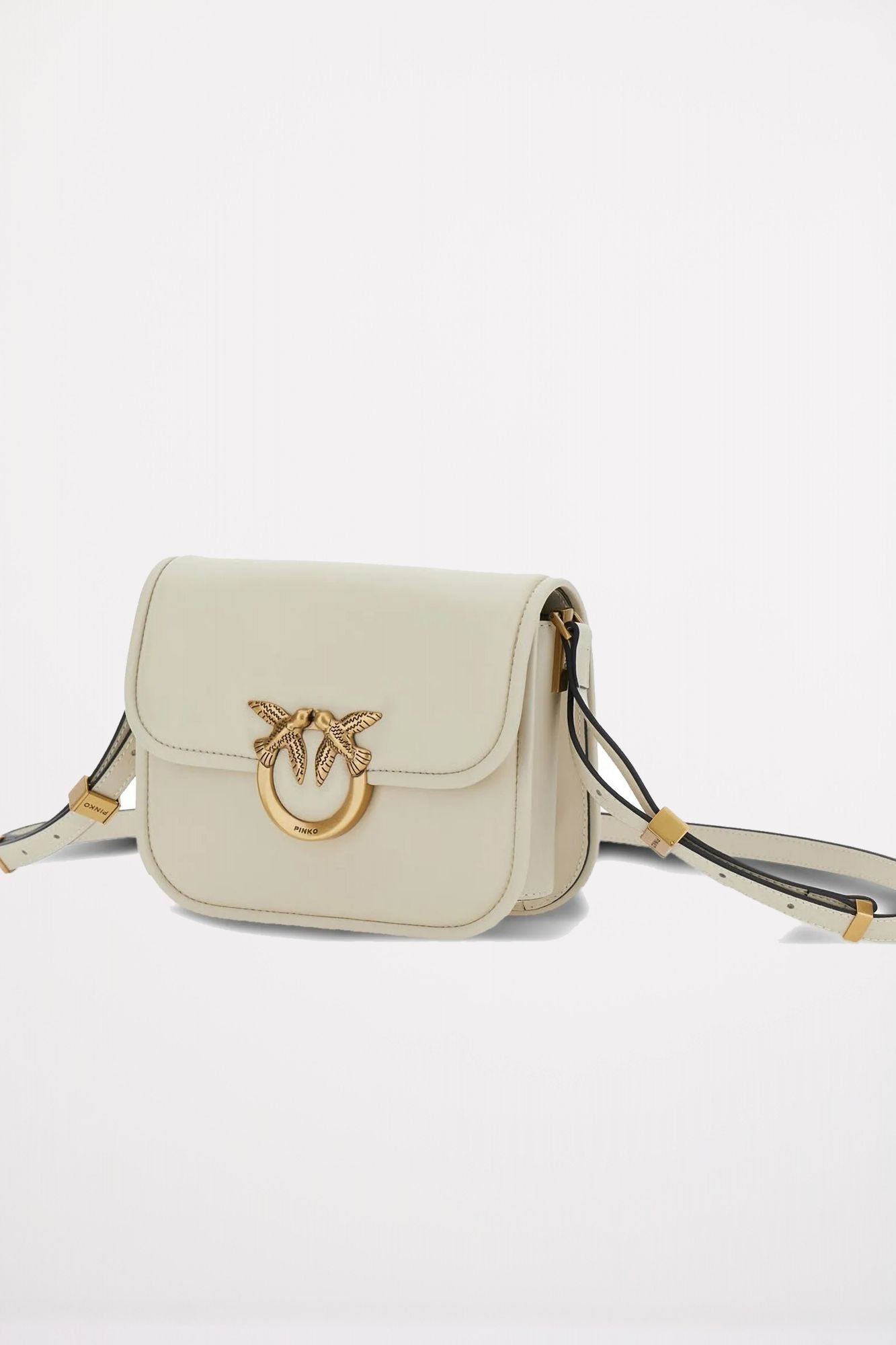 PINKO LOVE BOX BAG FL M en color BLANCO (3)