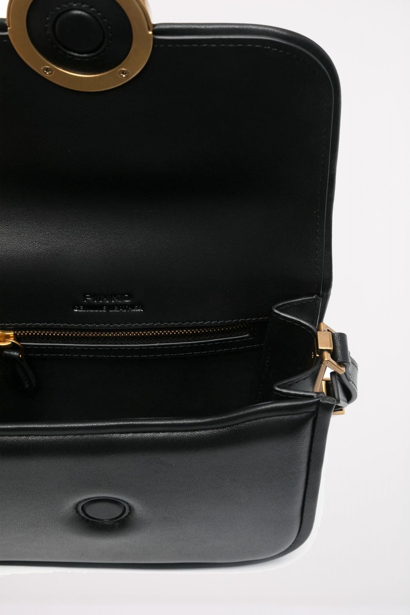 PINKO LOVE BOX BAG FL M en color NEGRO (2)