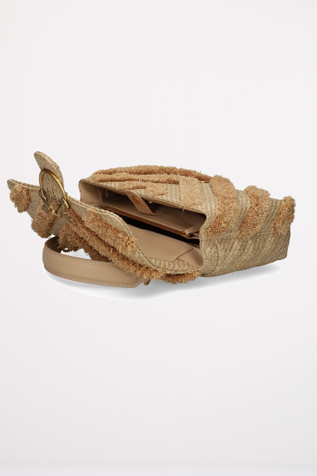 PINKO LOVE LADY PUFF CLASSIC CL en color MARRON CLARO (5)