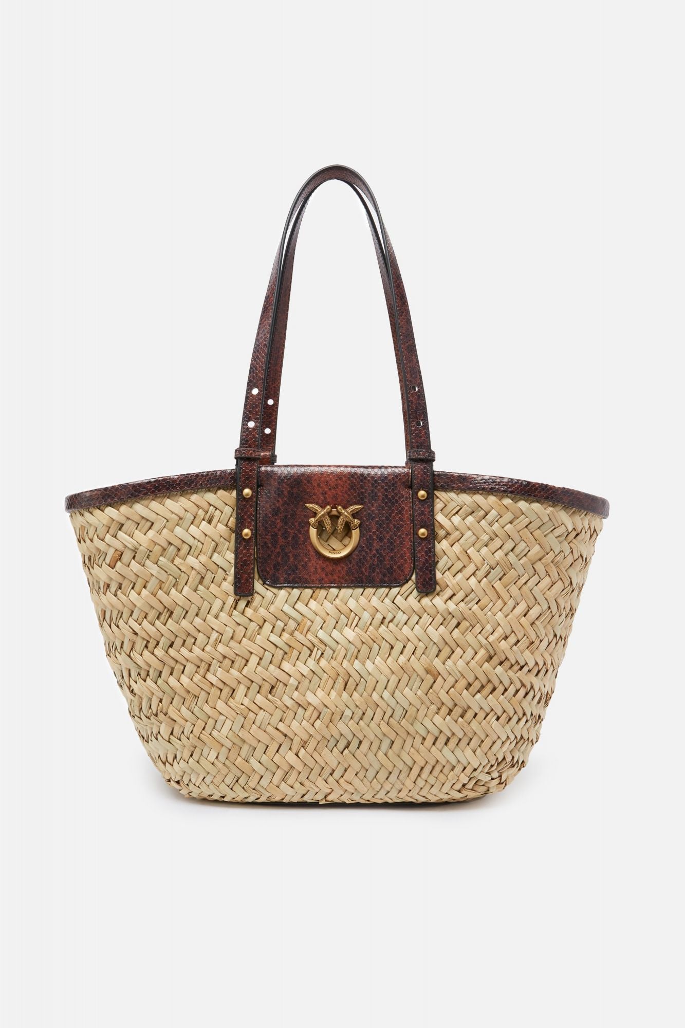 PINKO LOVE SUMMER BASKET en color ANIMAL PRINT (1)