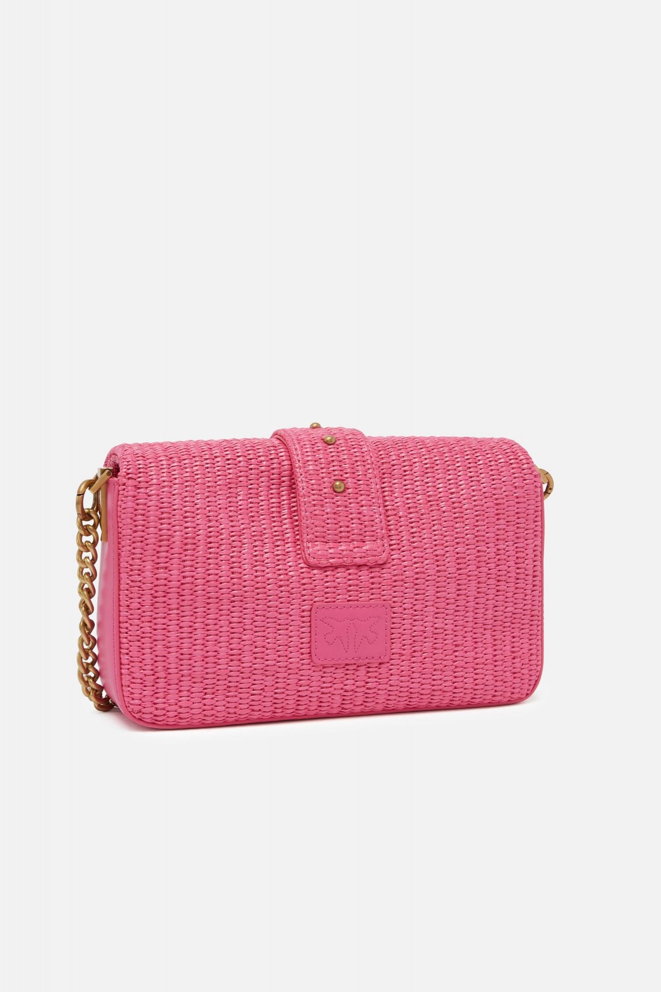 PINKO LOVE ONE MINI SLOUCHY en color ROSA (2)