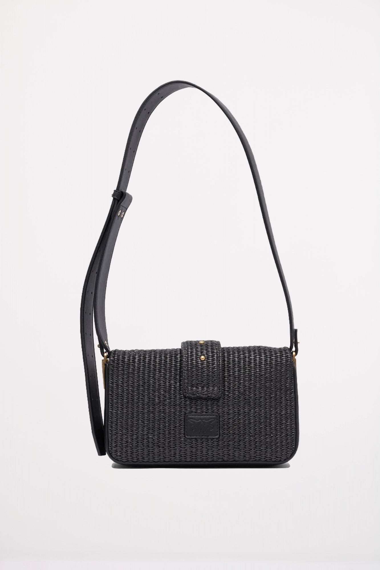 PINKO LOVE ONE MINI SLOUCHY en color NEGRO (3)