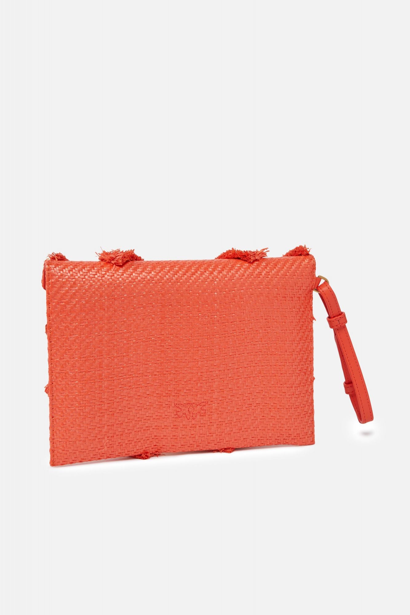 PINKO FLAT PURSE HANDLE en color NARANJA (2)
