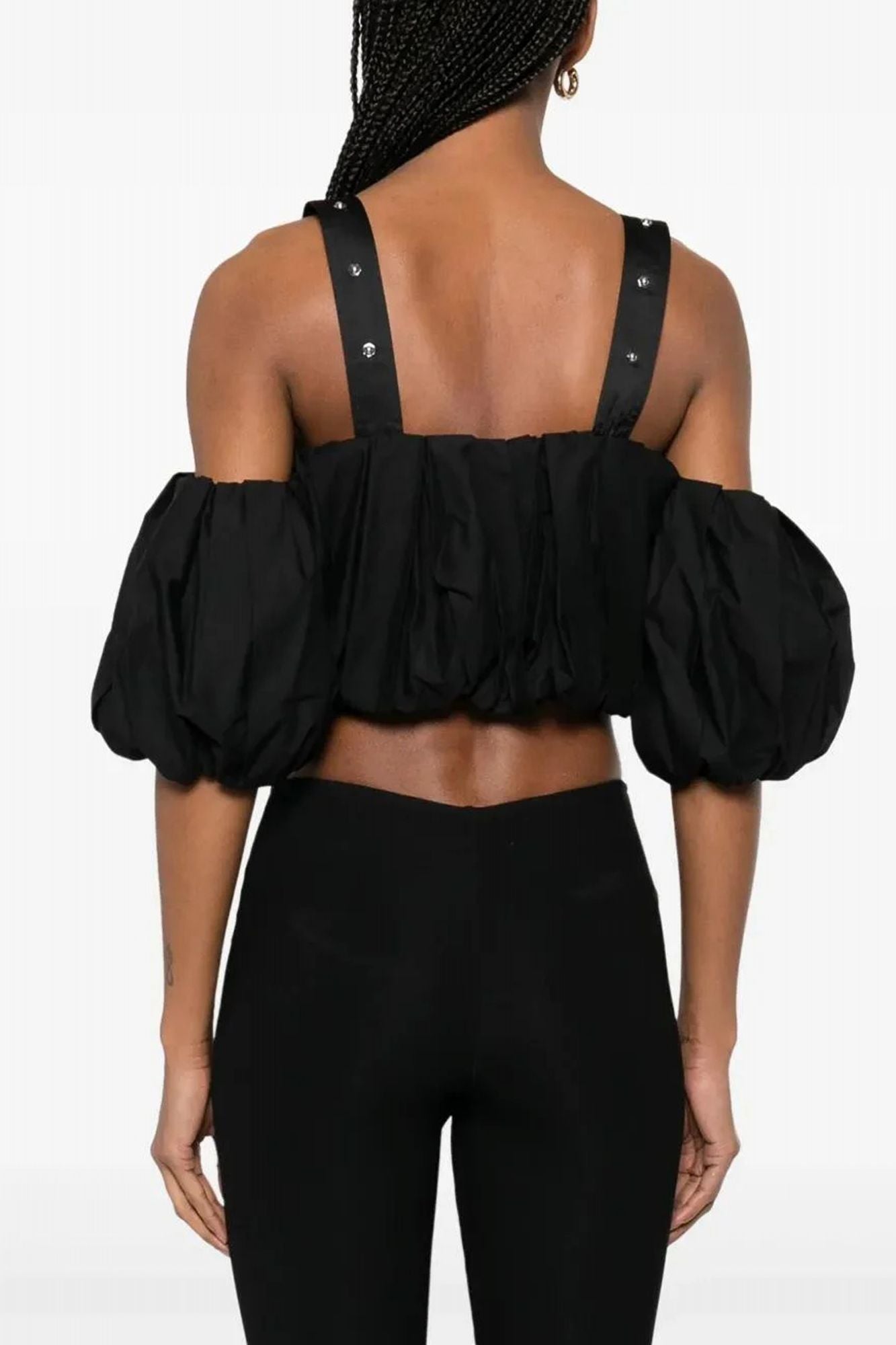 PINKO RAUL TOP POPELINE en color NEGRO (3)