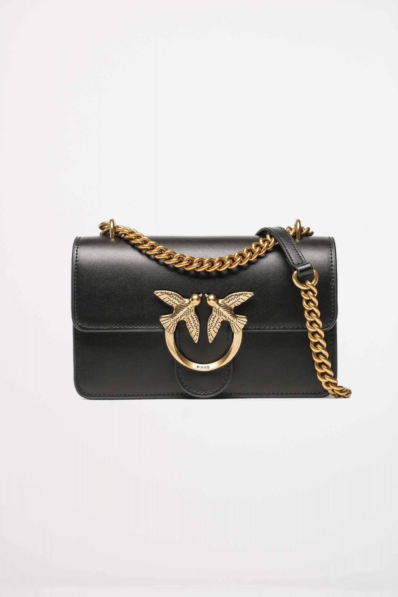 PINKO LOVE ONE MINI DC VITELL en color NEGRO (1)
